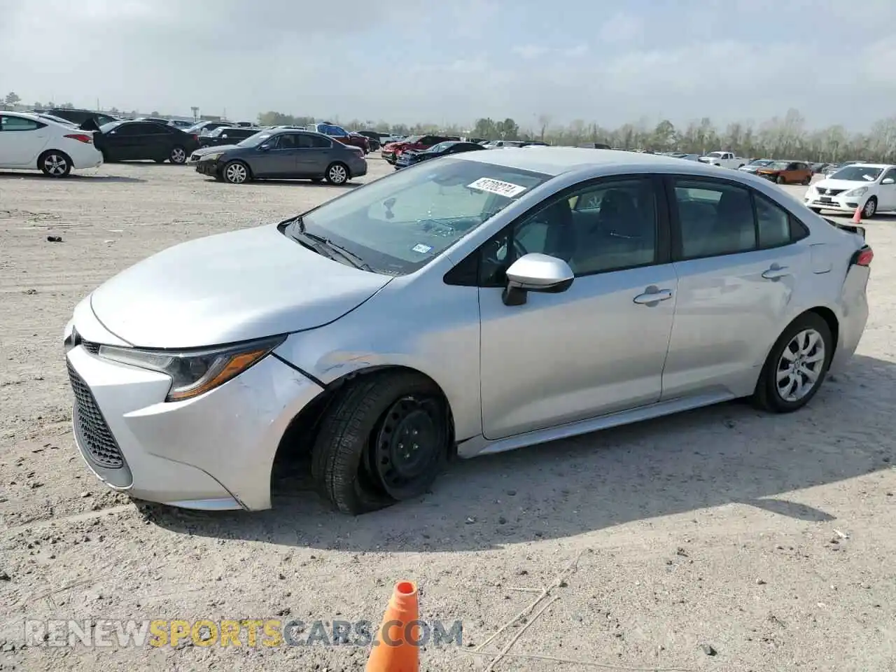 1 Photograph of a damaged car 5YFEPRAEXLP090168 TOYOTA COROLLA 2020