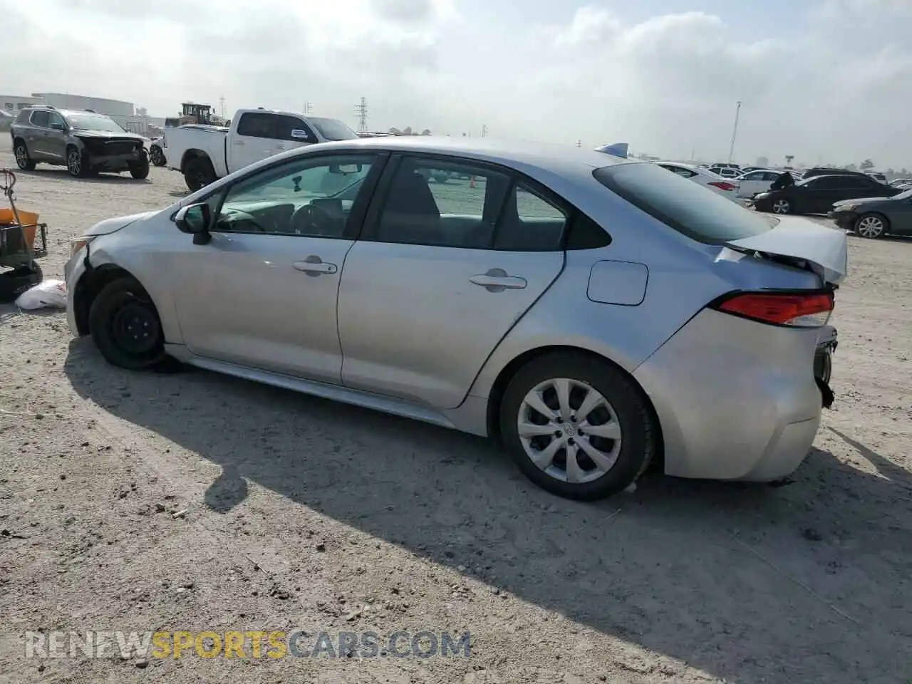 2 Photograph of a damaged car 5YFEPRAEXLP090168 TOYOTA COROLLA 2020