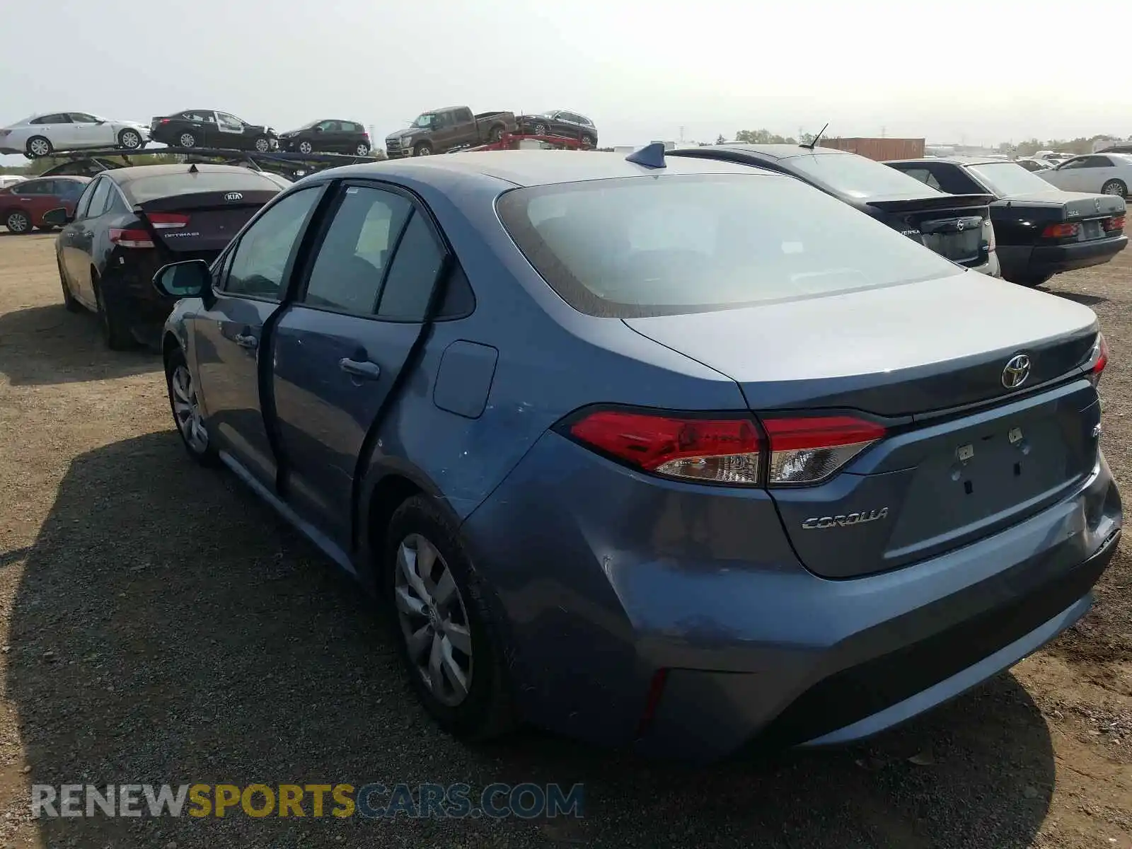 3 Photograph of a damaged car 5YFEPRAEXLP096178 TOYOTA COROLLA 2020
