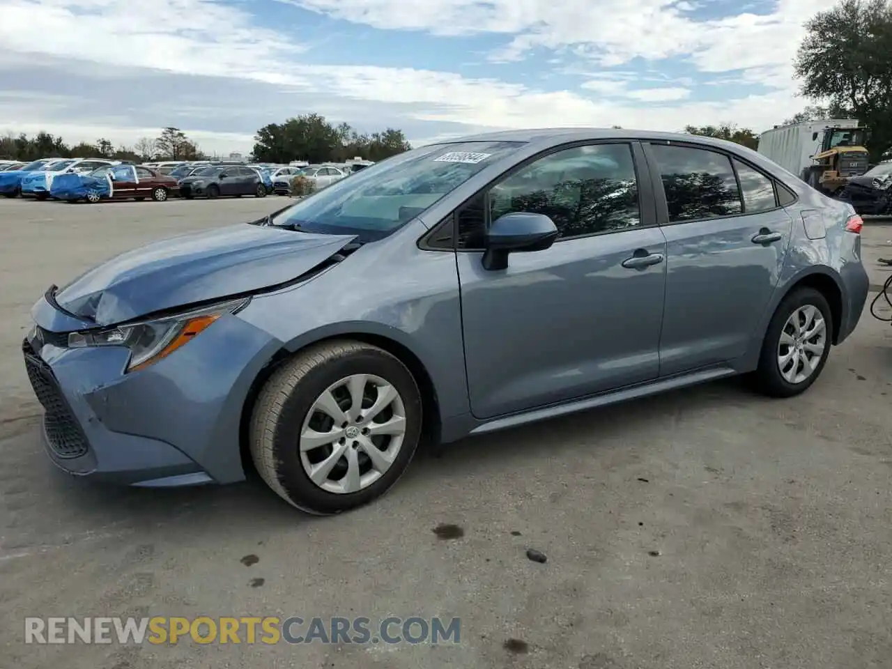 1 Photograph of a damaged car 5YFEPRAEXLP099453 TOYOTA COROLLA 2020