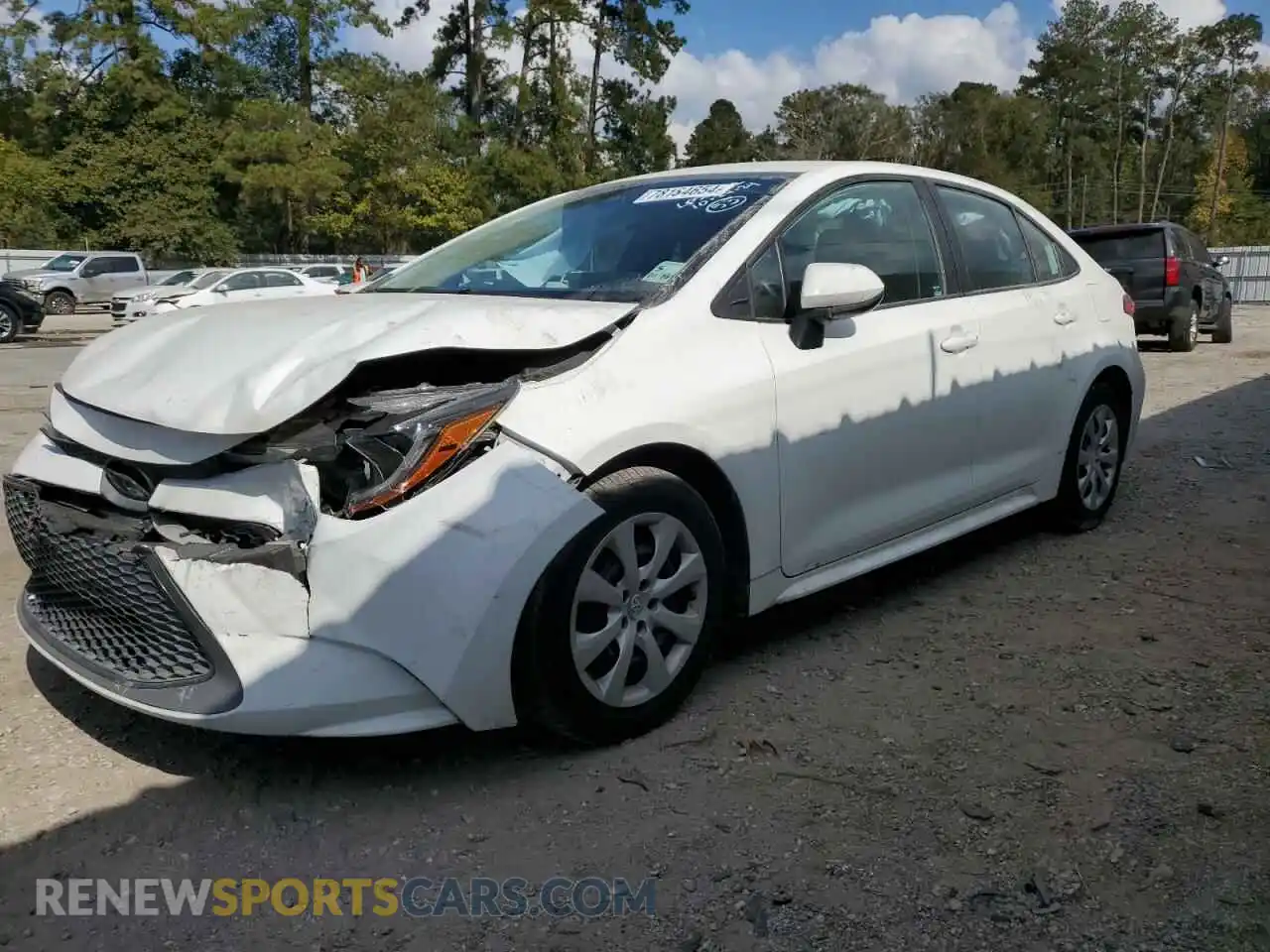 1 Photograph of a damaged car 5YFEPRAEXLP100049 TOYOTA COROLLA 2020