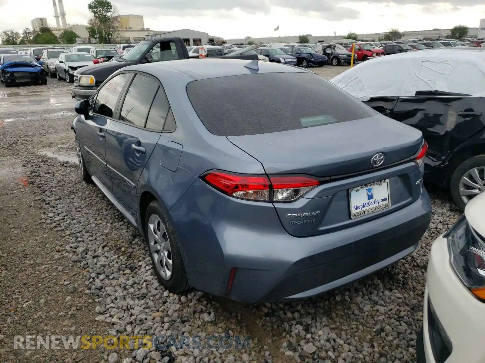 3 Photograph of a damaged car 5YFEPRAEXLP100276 TOYOTA COROLLA 2020