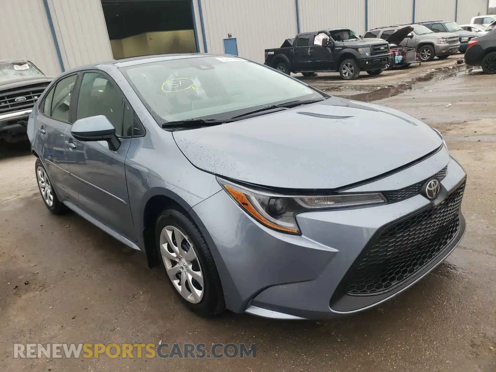 1 Photograph of a damaged car 5YFEPRAEXLP100925 TOYOTA COROLLA 2020