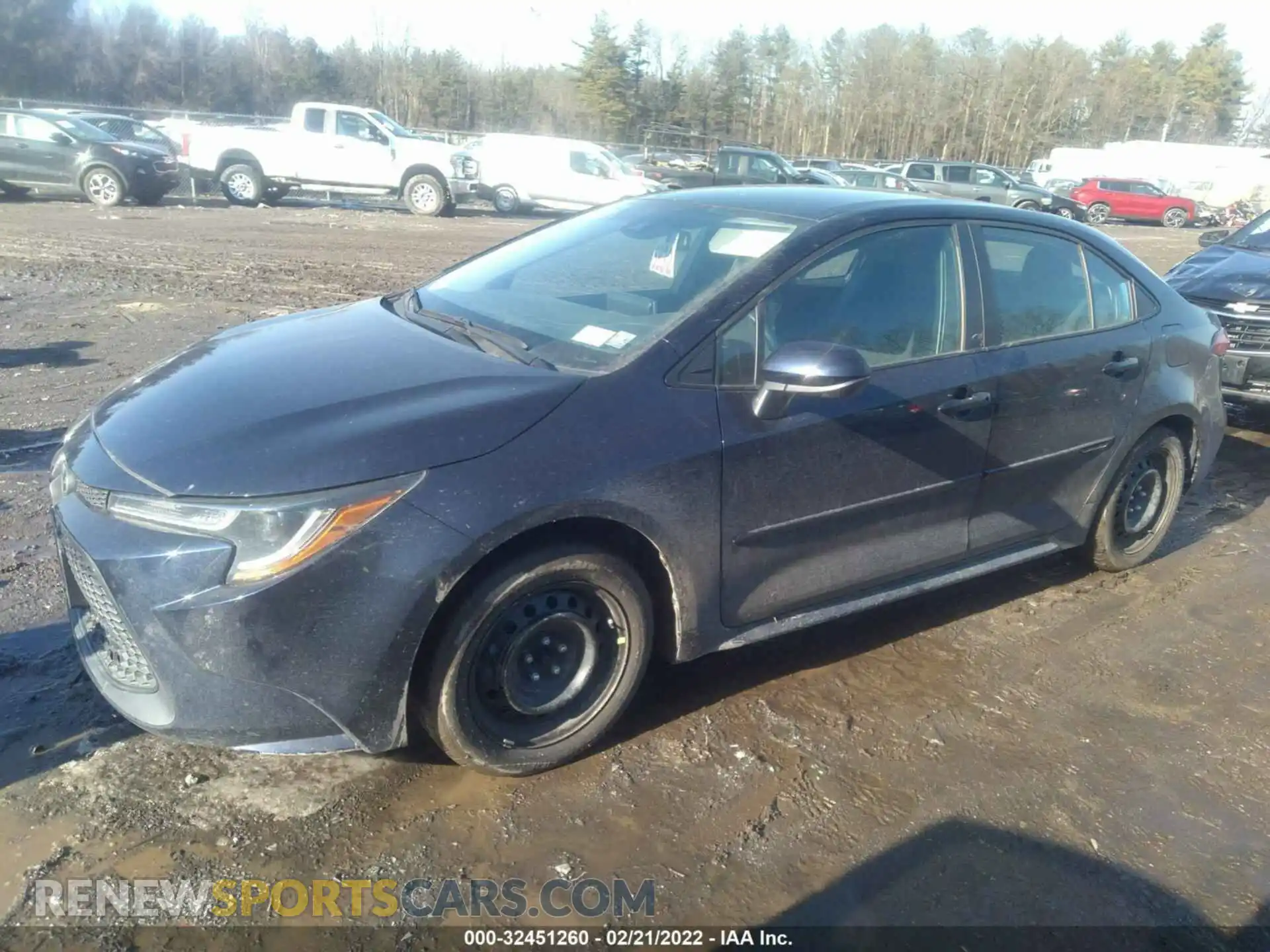 2 Photograph of a damaged car 5YFEPRAEXLP102870 TOYOTA COROLLA 2020