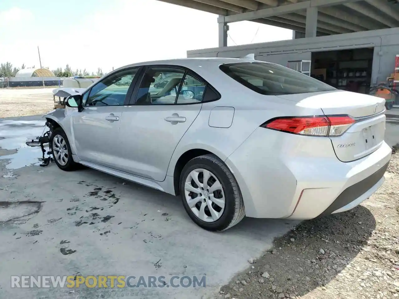 2 Photograph of a damaged car 5YFEPRAEXLP114310 TOYOTA COROLLA 2020
