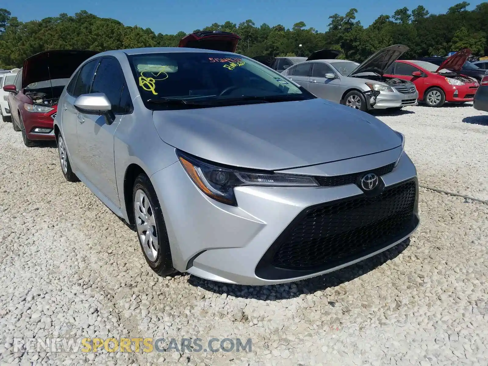 1 Photograph of a damaged car 5YFEPRAEXLP115747 TOYOTA COROLLA 2020