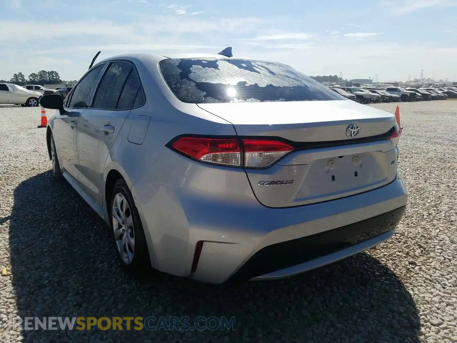 3 Photograph of a damaged car 5YFEPRAEXLP115747 TOYOTA COROLLA 2020