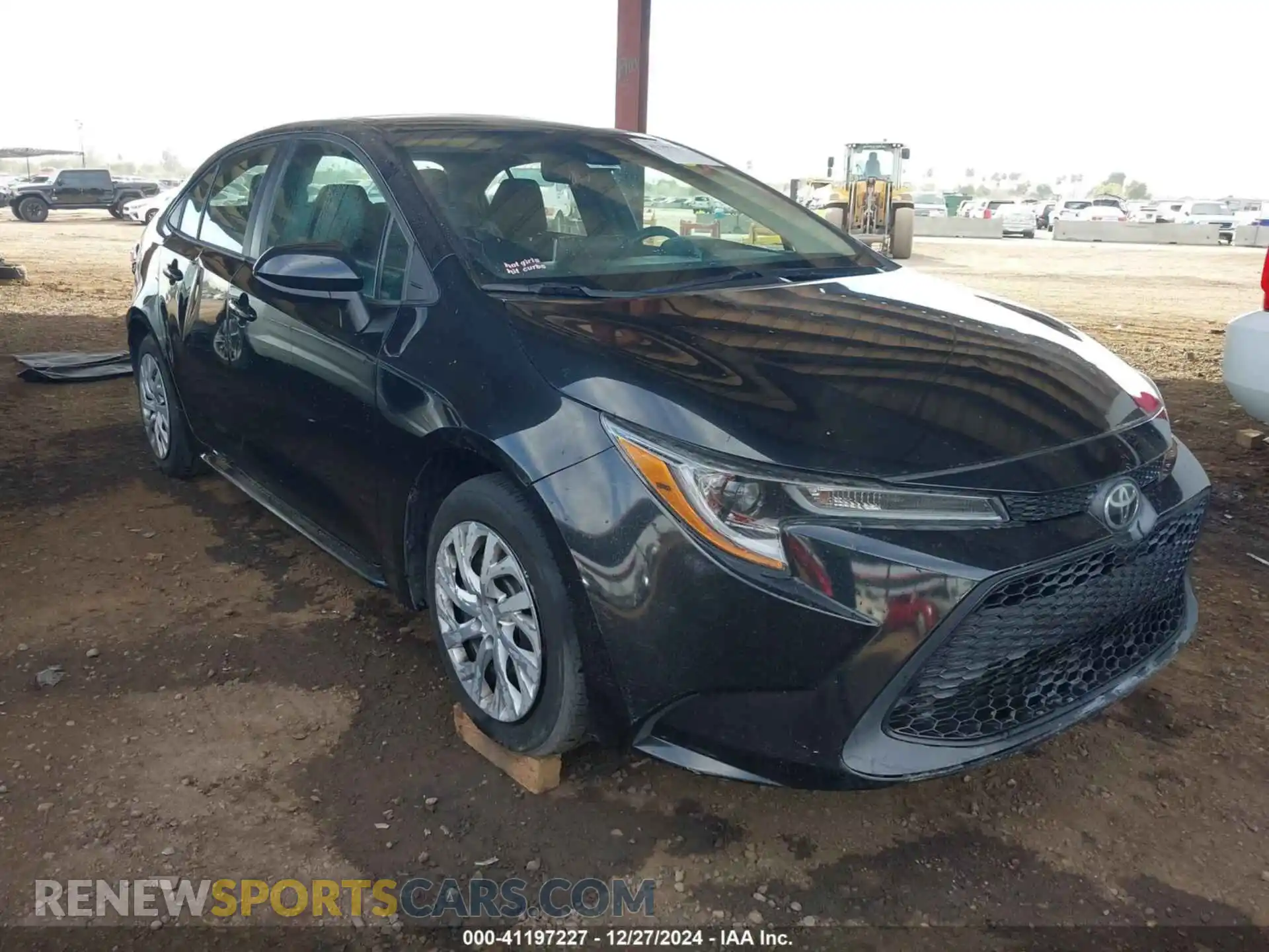 1 Photograph of a damaged car 5YFEPRAEXLP115893 TOYOTA COROLLA 2020