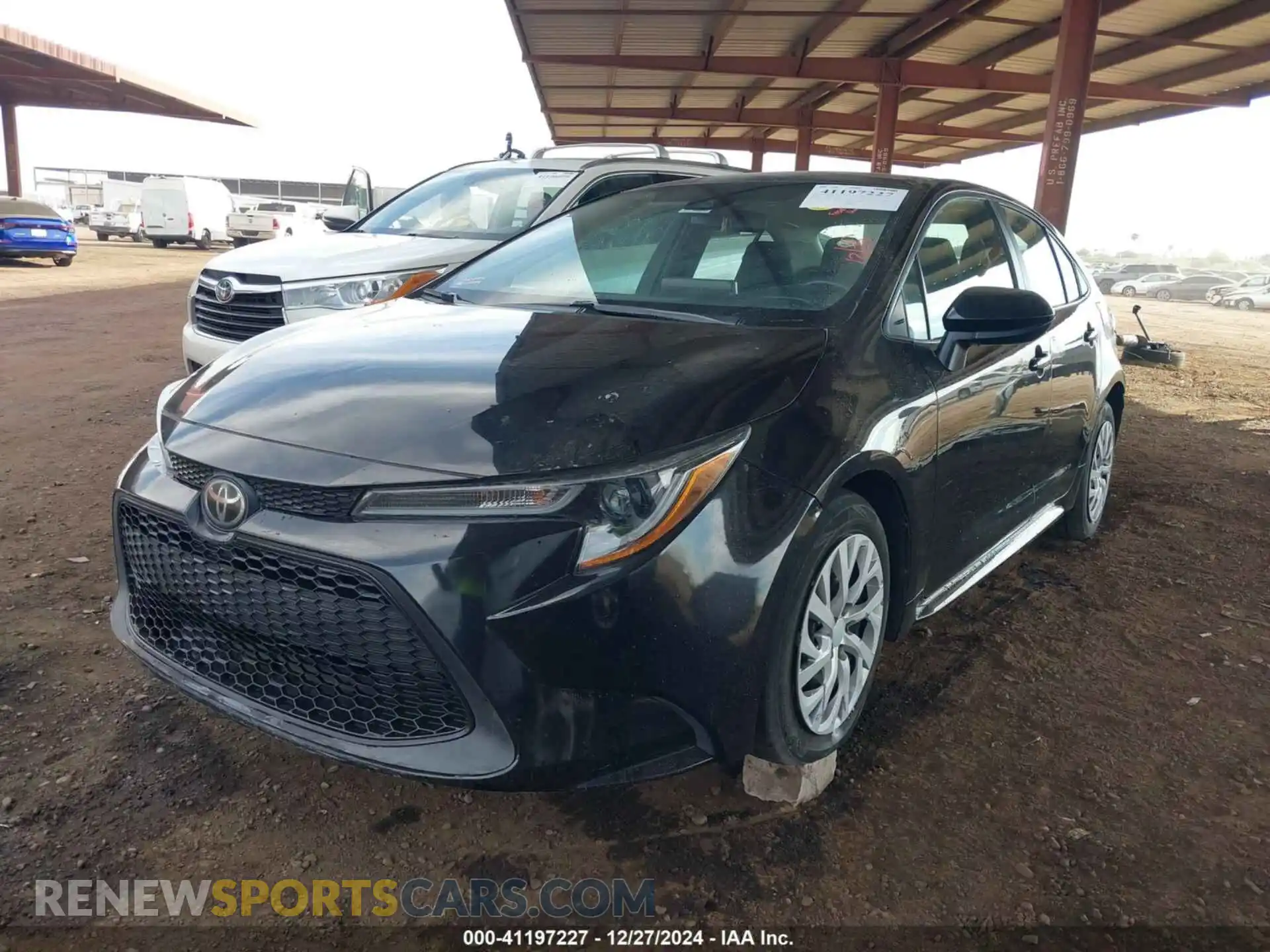 2 Photograph of a damaged car 5YFEPRAEXLP115893 TOYOTA COROLLA 2020