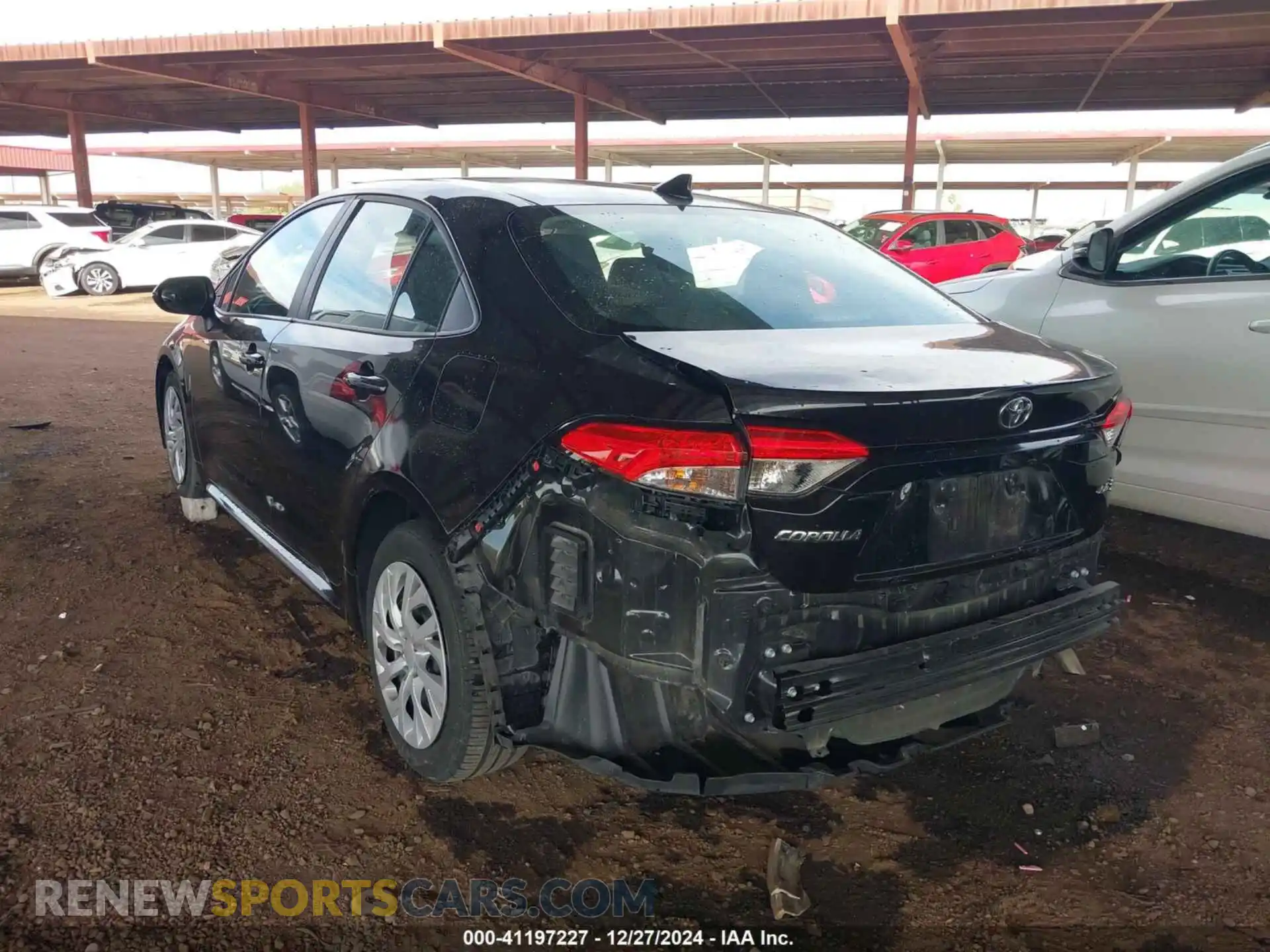3 Photograph of a damaged car 5YFEPRAEXLP115893 TOYOTA COROLLA 2020