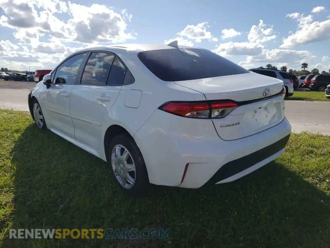 3 Photograph of a damaged car 5YFEPRAEXLP123797 TOYOTA COROLLA 2020