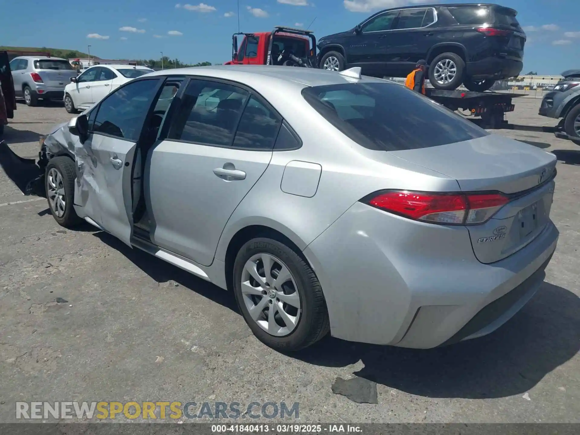 3 Photograph of a damaged car 5YFEPRAEXLP125579 TOYOTA COROLLA 2020