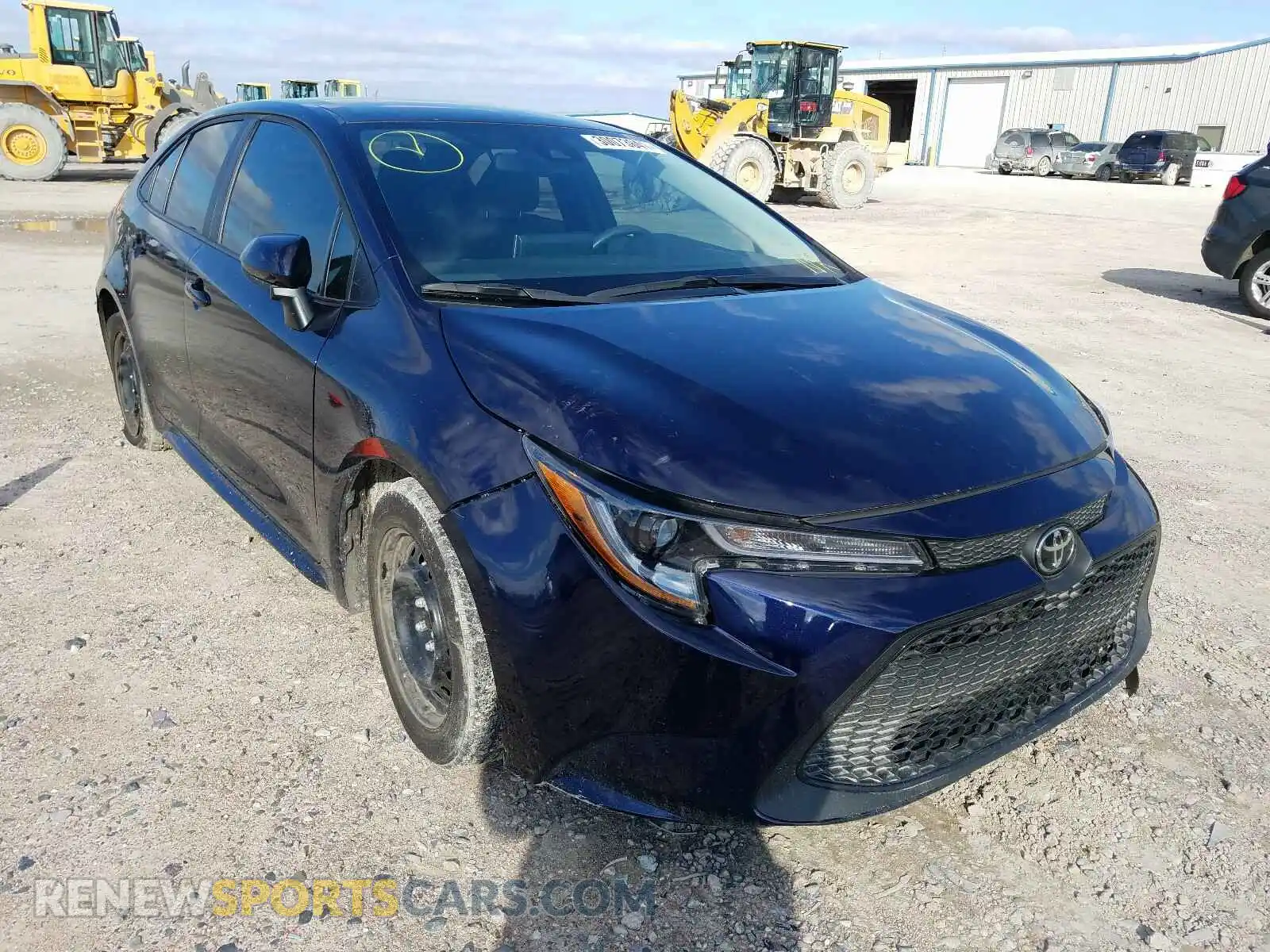 1 Photograph of a damaged car 5YFEPRAEXLP126330 TOYOTA COROLLA 2020