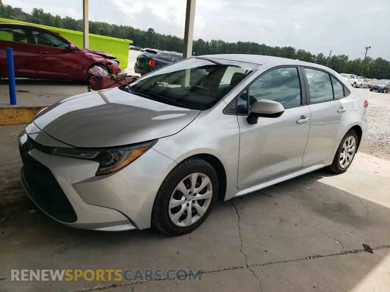 1 Photograph of a damaged car 5YFEPRAEXLP127557 TOYOTA COROLLA 2020
