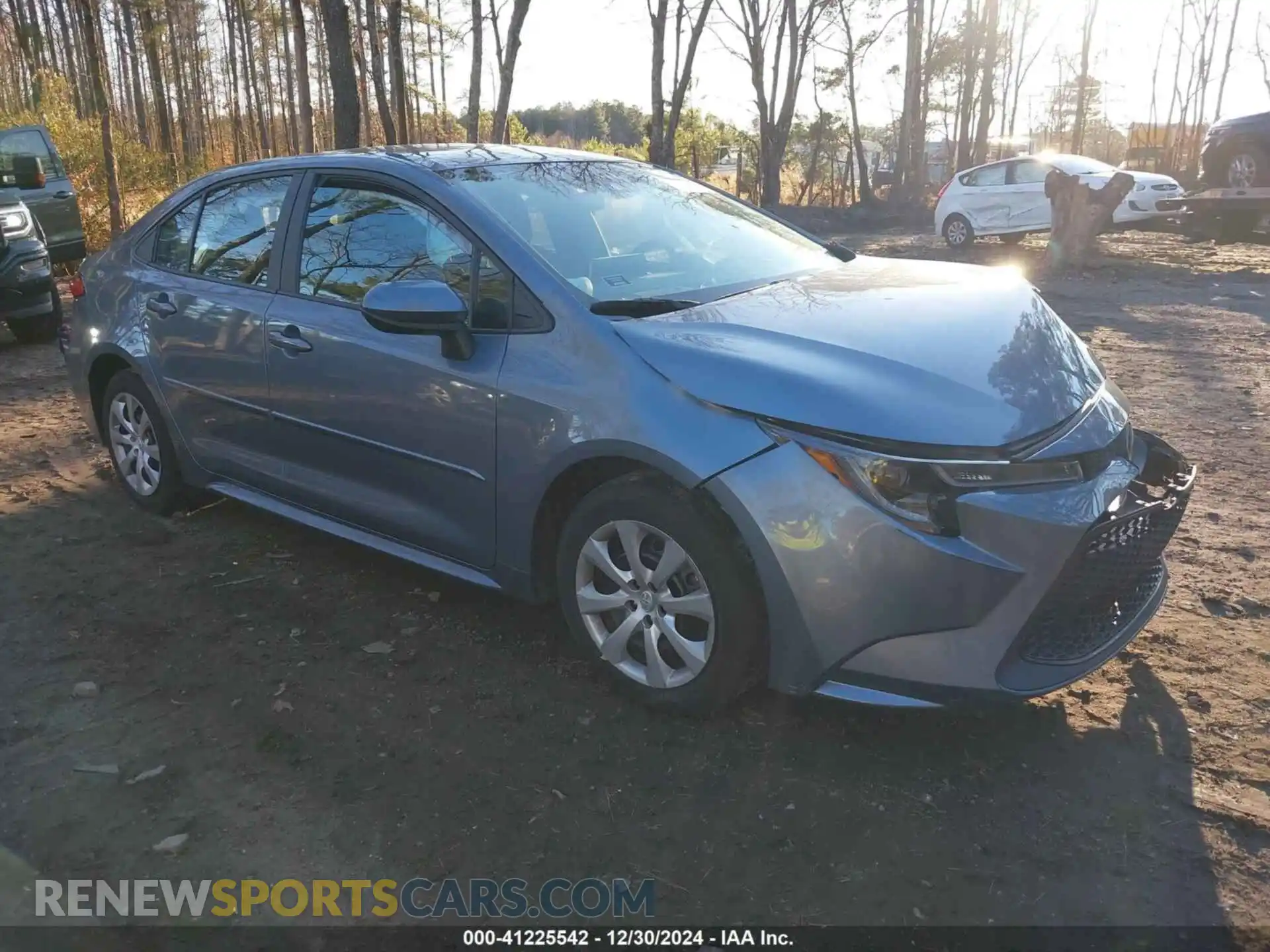1 Photograph of a damaged car 5YFEPRAEXLP133343 TOYOTA COROLLA 2020