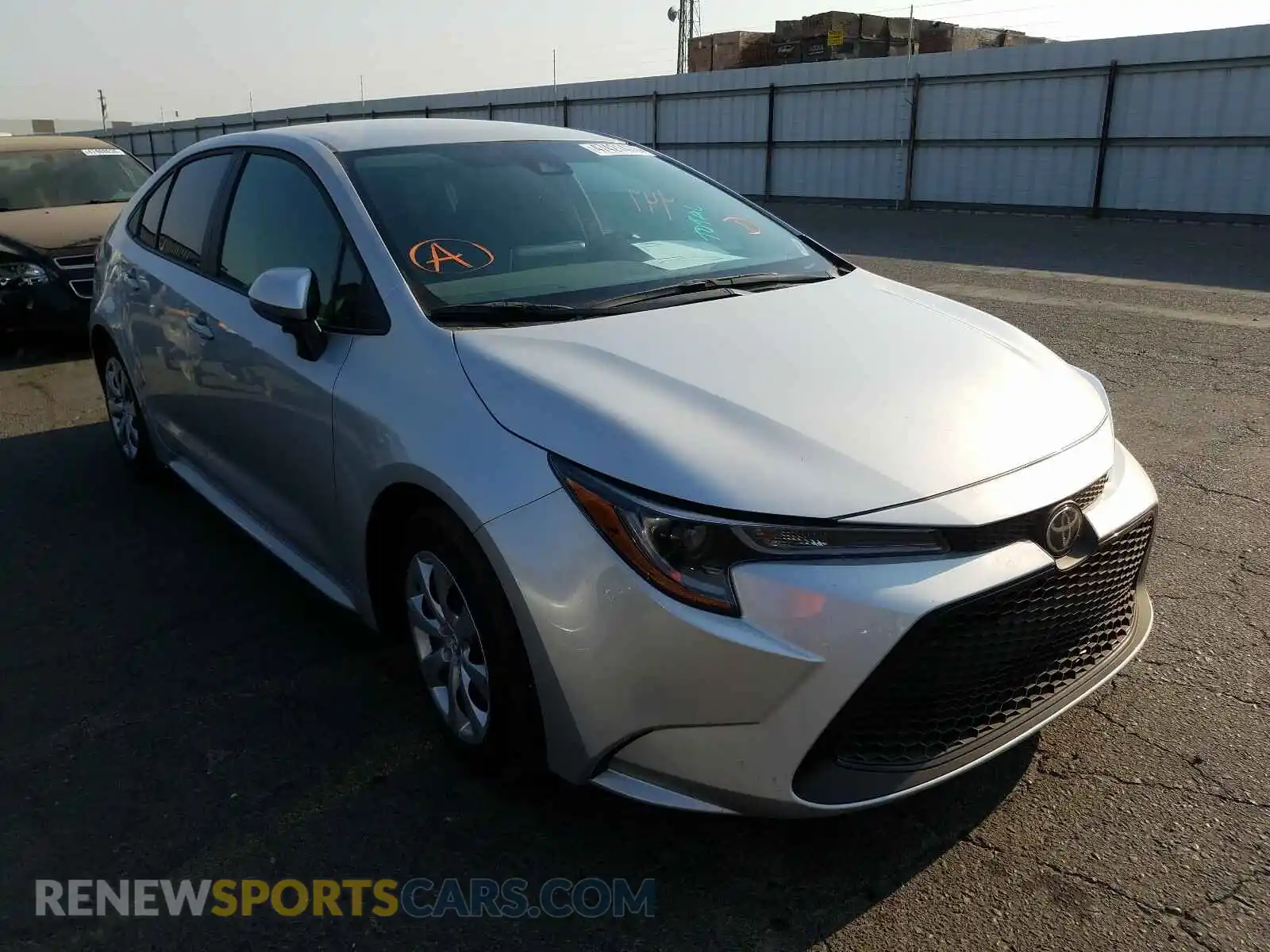 1 Photograph of a damaged car 5YFEPRAEXLP134377 TOYOTA COROLLA 2020