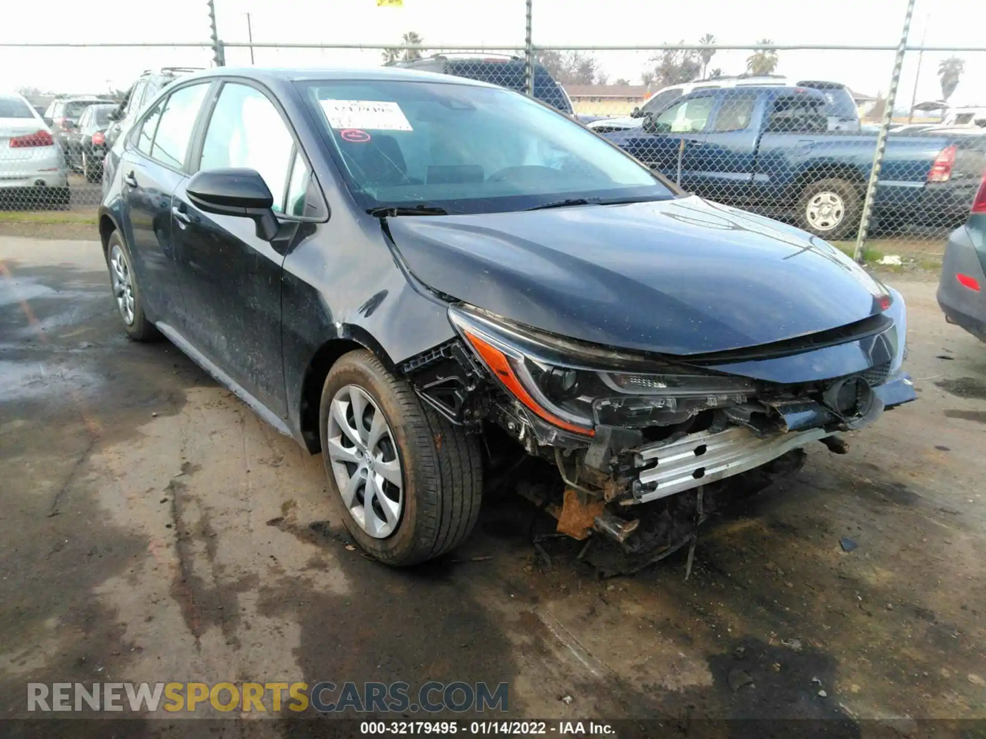 1 Photograph of a damaged car 5YFEPRAEXLP135254 TOYOTA COROLLA 2020