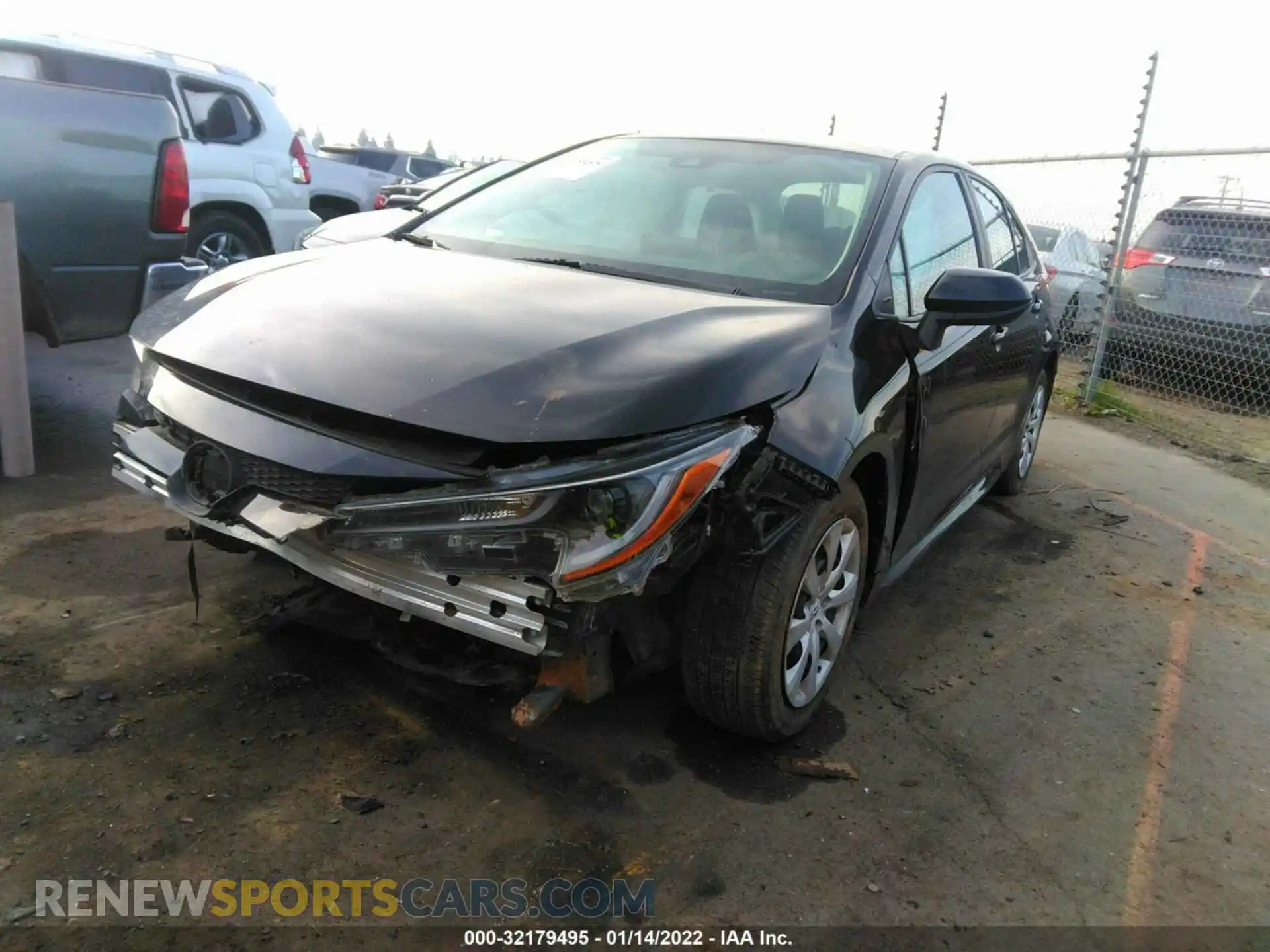 2 Photograph of a damaged car 5YFEPRAEXLP135254 TOYOTA COROLLA 2020