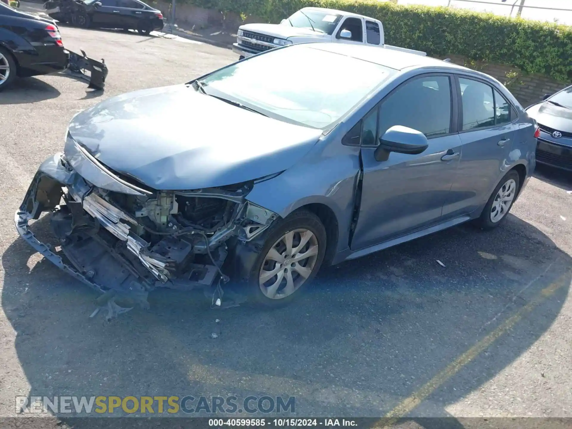 2 Photograph of a damaged car 5YFEPRAEXLP140860 TOYOTA COROLLA 2020