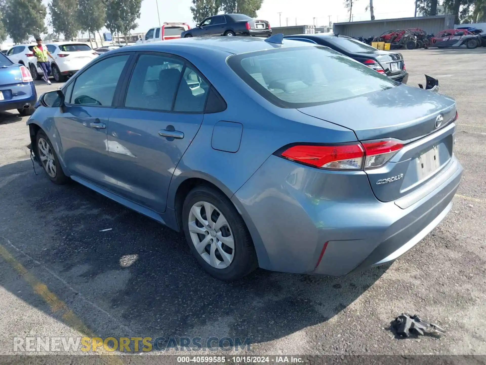 3 Photograph of a damaged car 5YFEPRAEXLP140860 TOYOTA COROLLA 2020