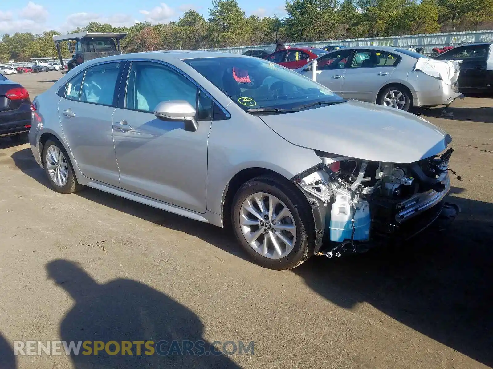 1 Photograph of a damaged car 5YFFPRAE2LP013833 TOYOTA COROLLA 2020
