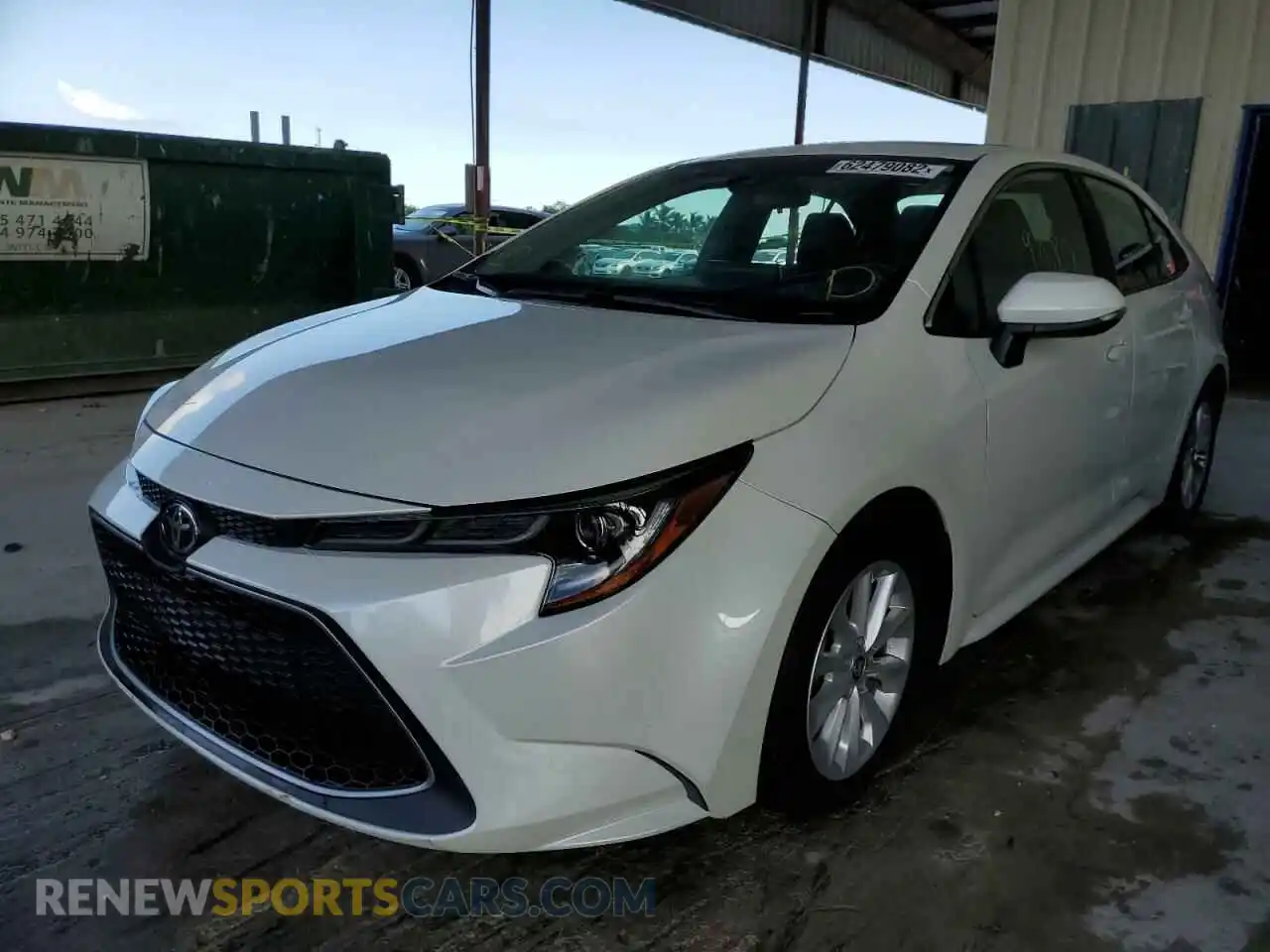2 Photograph of a damaged car 5YFFPRAE2LP088659 TOYOTA COROLLA 2020