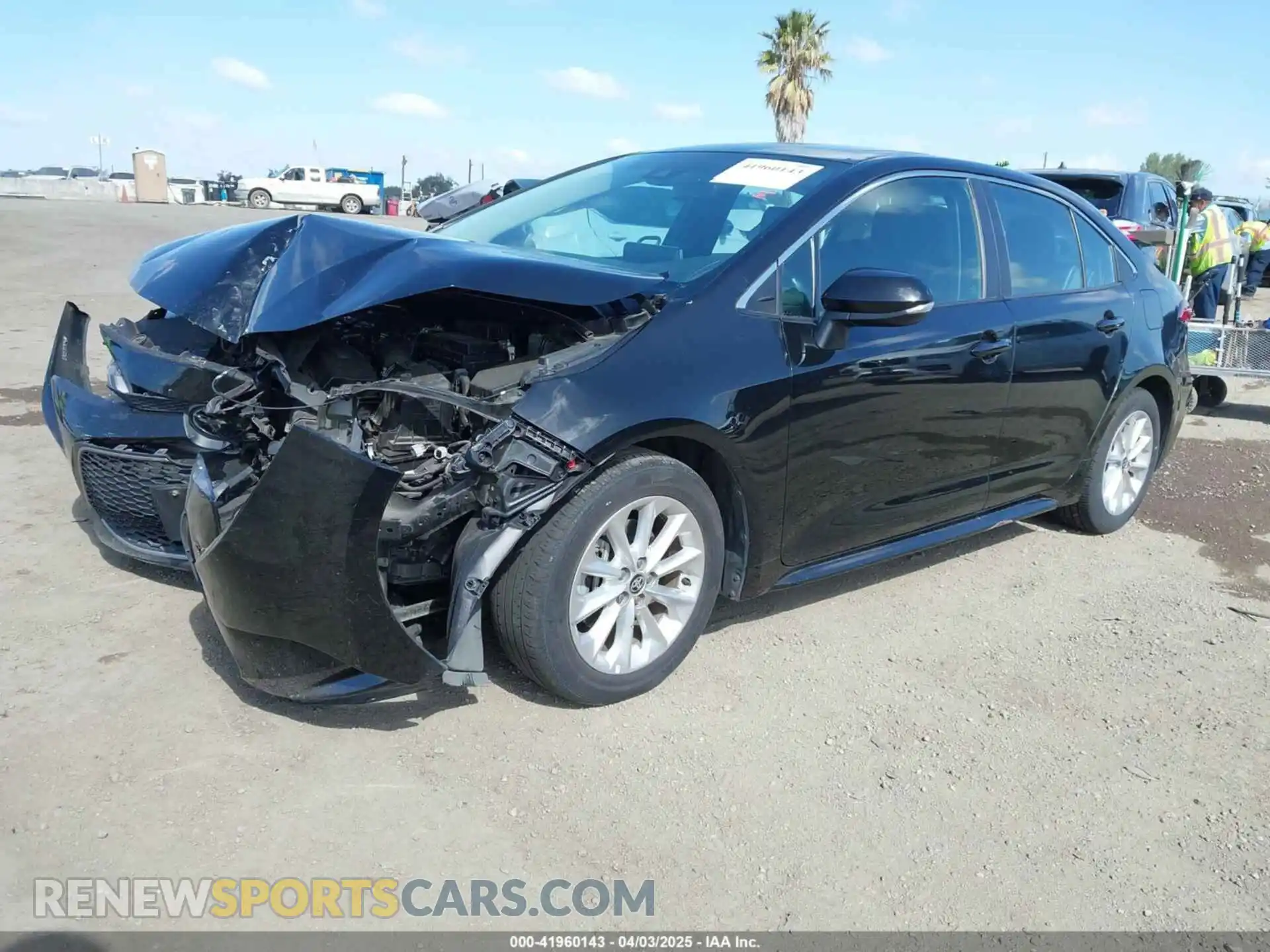2 Photograph of a damaged car 5YFFPRAE4LP101458 TOYOTA COROLLA 2020