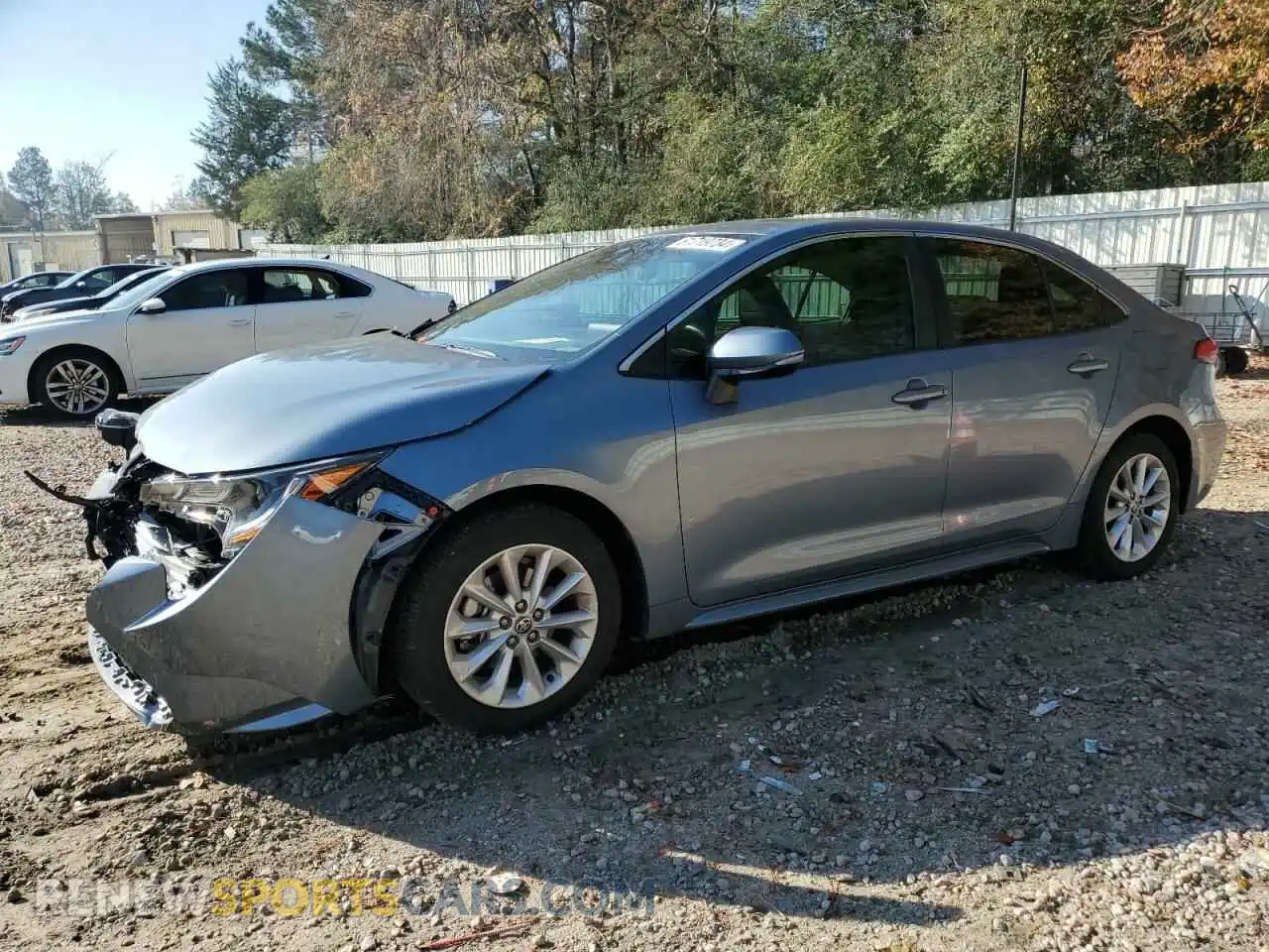 1 Photograph of a damaged car 5YFFPRAE7LP076507 TOYOTA COROLLA 2020