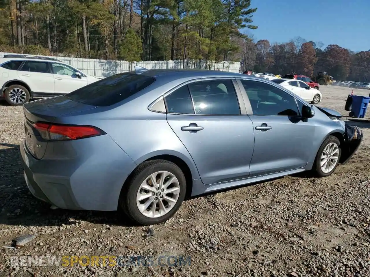 3 Photograph of a damaged car 5YFFPRAE7LP076507 TOYOTA COROLLA 2020
