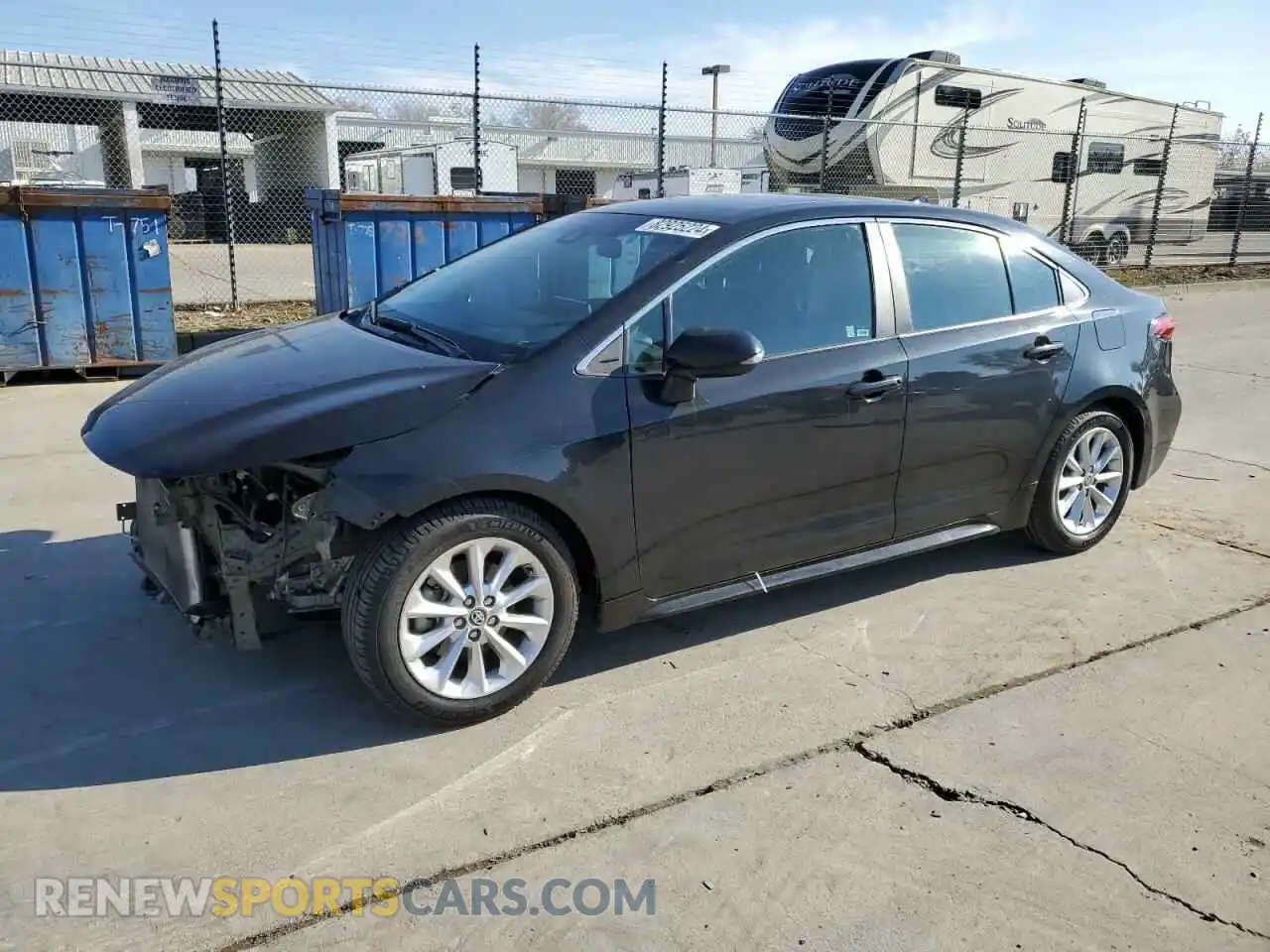 1 Photograph of a damaged car 5YFFPRAEXLP046868 TOYOTA COROLLA 2020