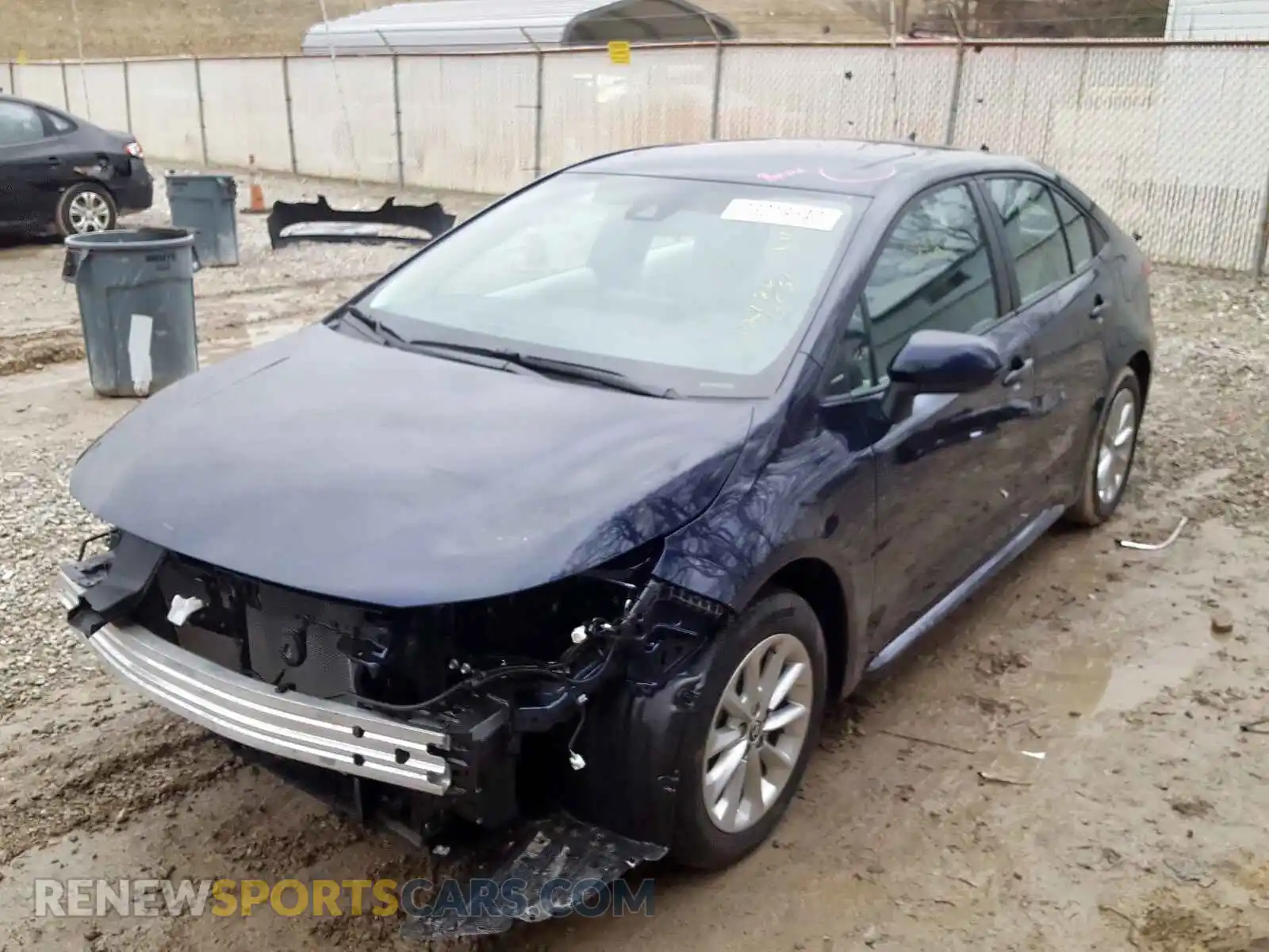 2 Photograph of a damaged car 5YFHPRAE1LP049974 TOYOTA COROLLA 2020