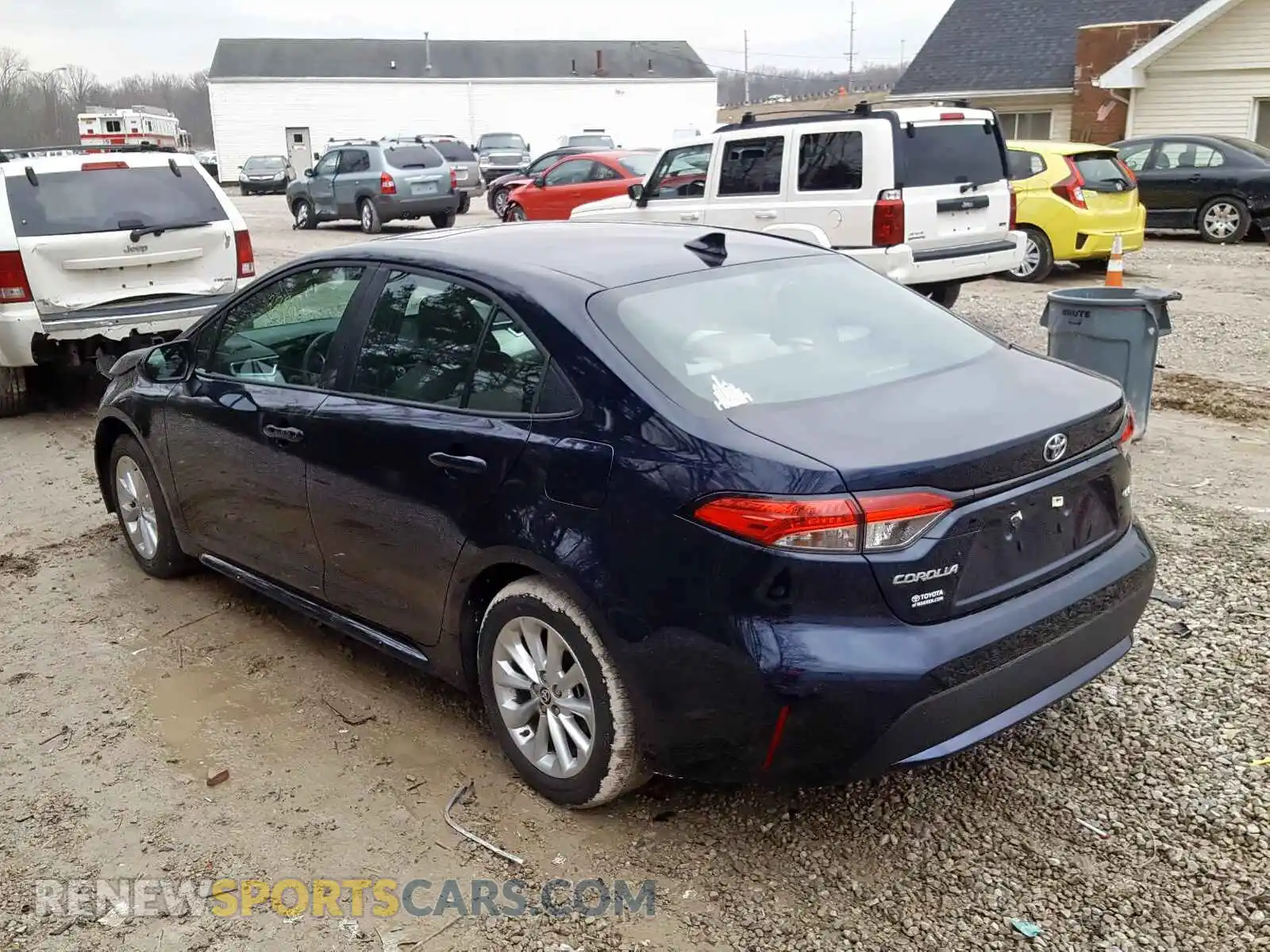 3 Photograph of a damaged car 5YFHPRAE1LP049974 TOYOTA COROLLA 2020