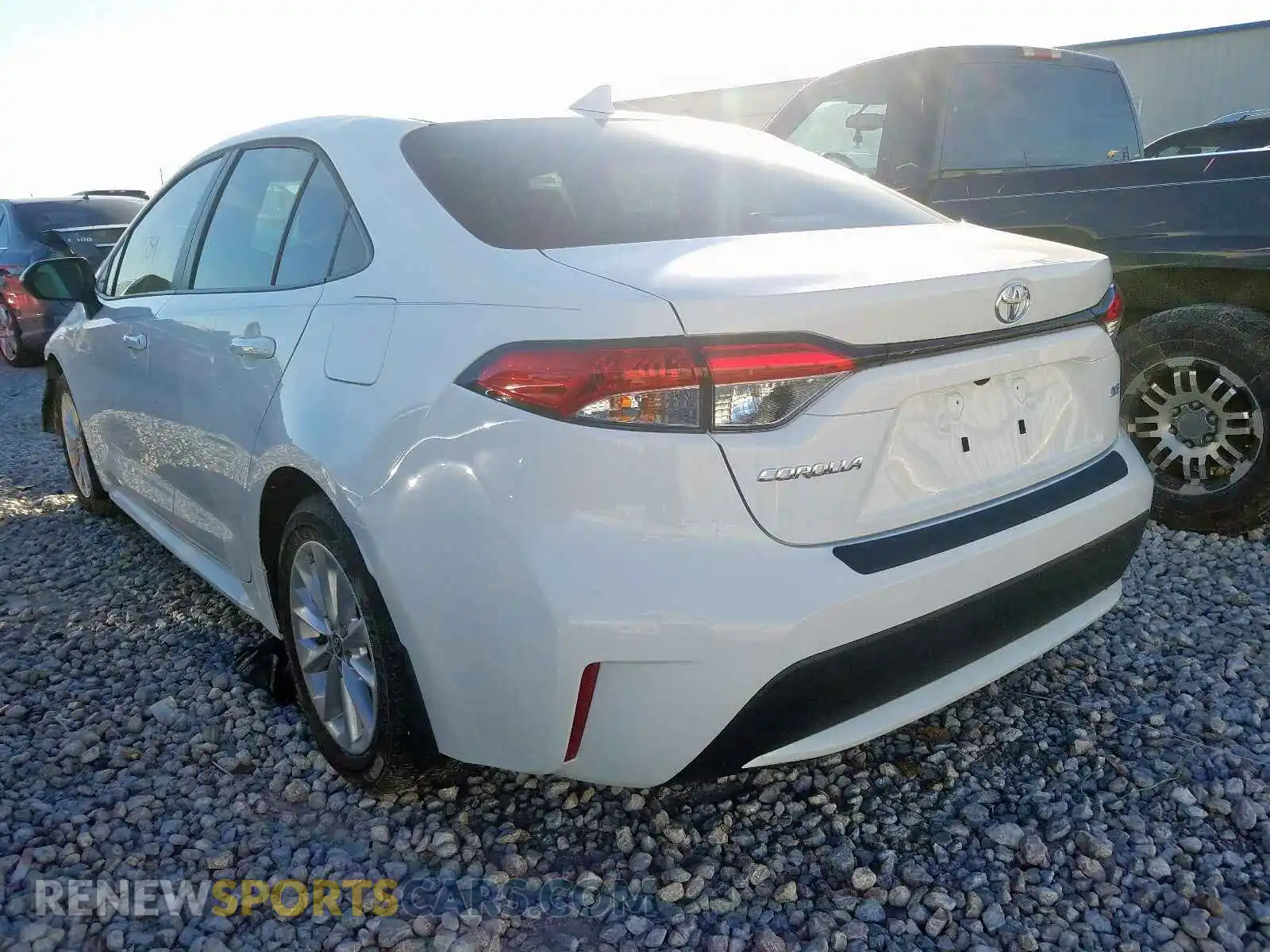 3 Photograph of a damaged car 5YFHPRAE2LP022976 TOYOTA COROLLA 2020
