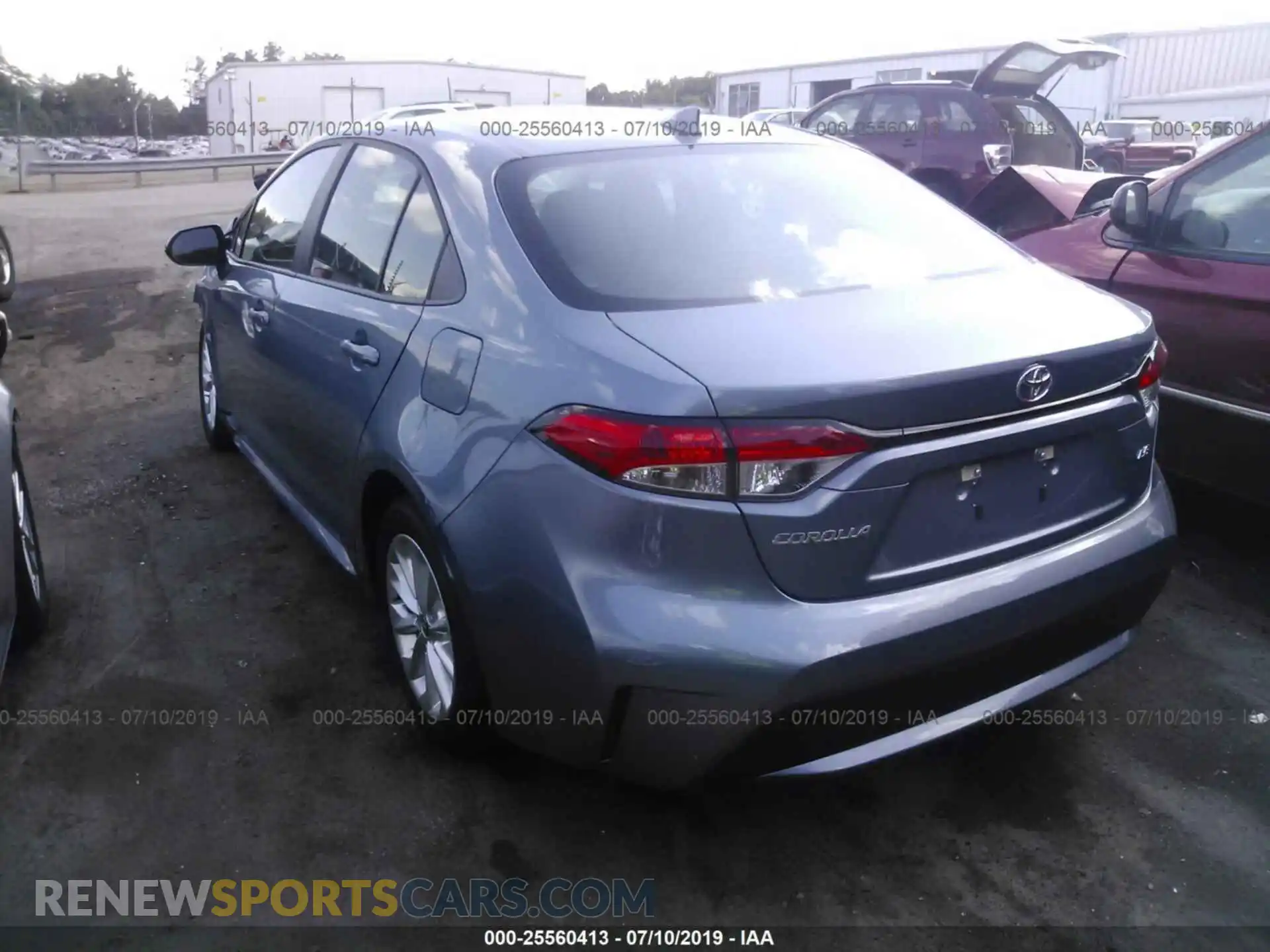 3 Photograph of a damaged car 5YFHPRAE7LP013366 TOYOTA COROLLA 2020