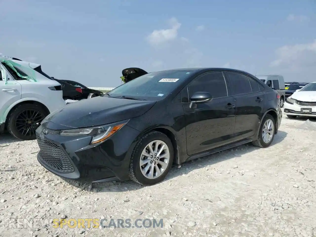 1 Фотография поврежденного автомобиля 5YFHPRAE8LP021766 TOYOTA COROLLA 2020