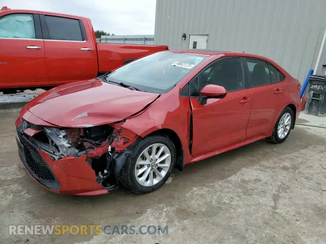 1 Photograph of a damaged car 5YFHPRAEXLP005942 TOYOTA COROLLA 2020