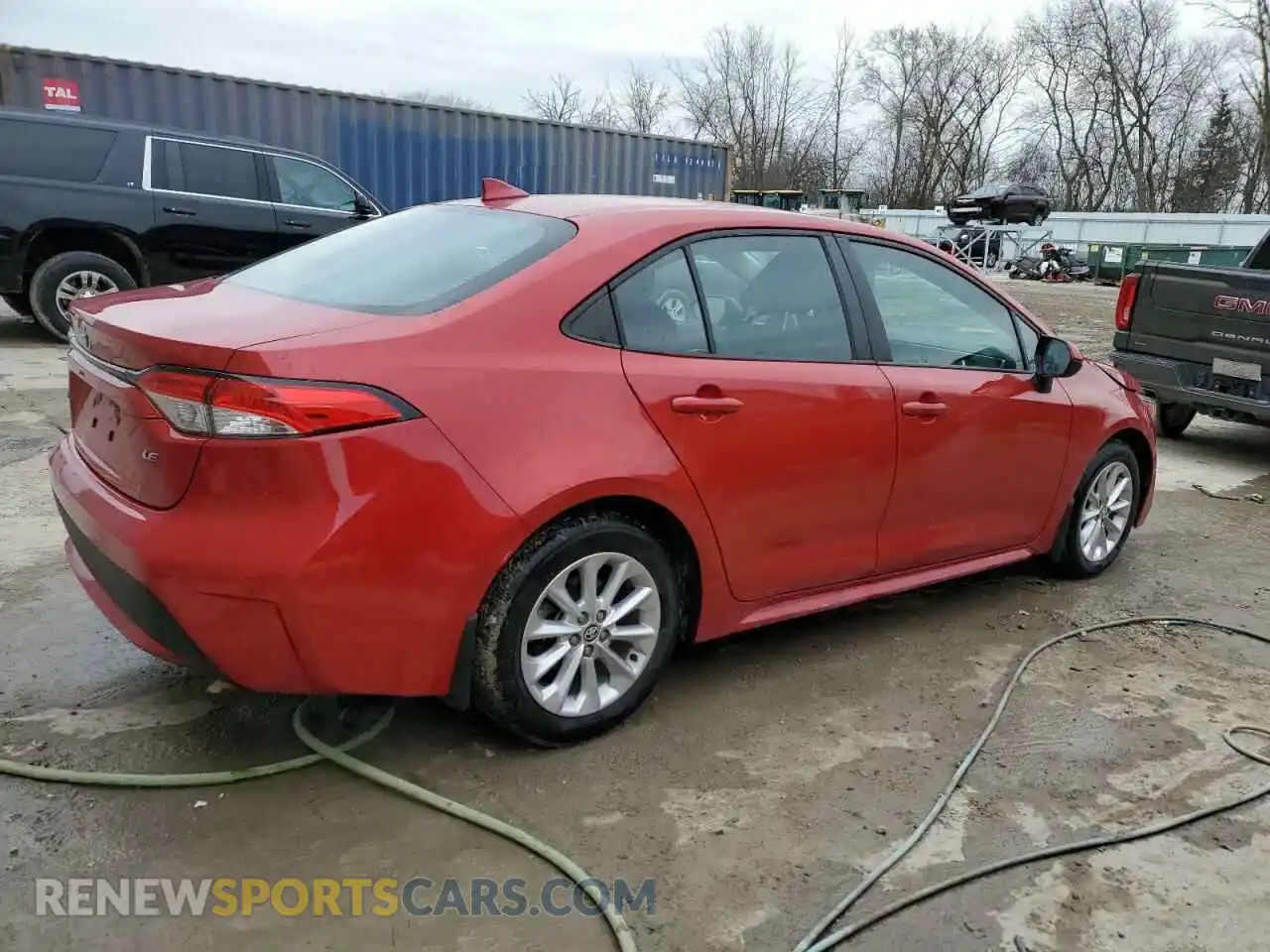 3 Photograph of a damaged car 5YFHPRAEXLP005942 TOYOTA COROLLA 2020