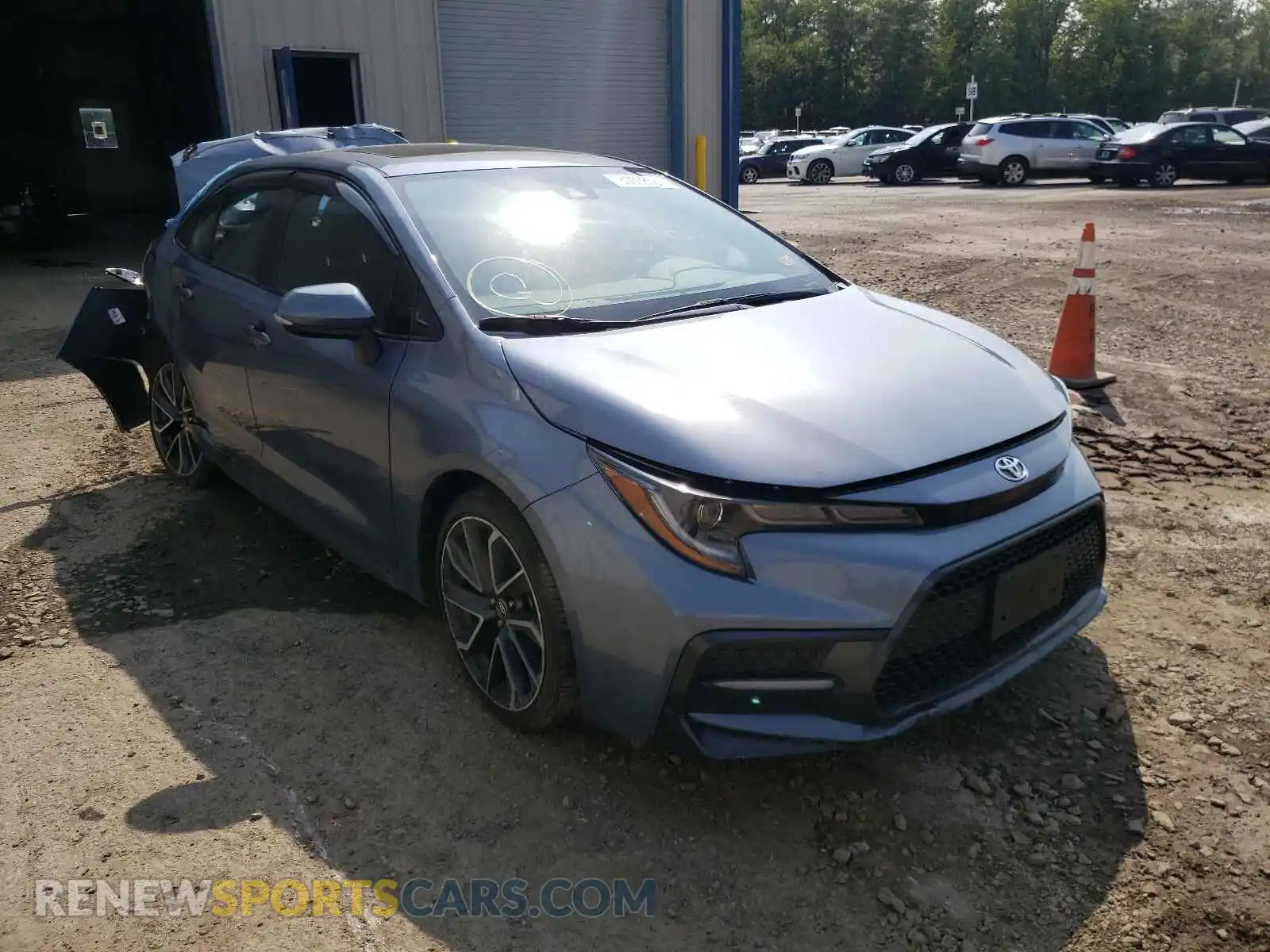 1 Photograph of a damaged car 5YFM4RCE0LP038291 TOYOTA COROLLA 2020