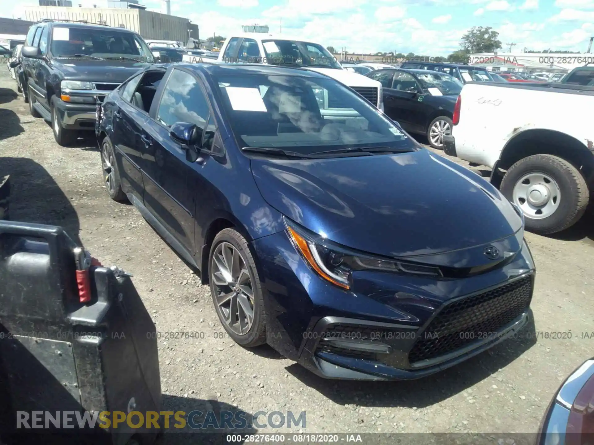 1 Photograph of a damaged car 5YFM4RCE6LP028686 TOYOTA COROLLA 2020