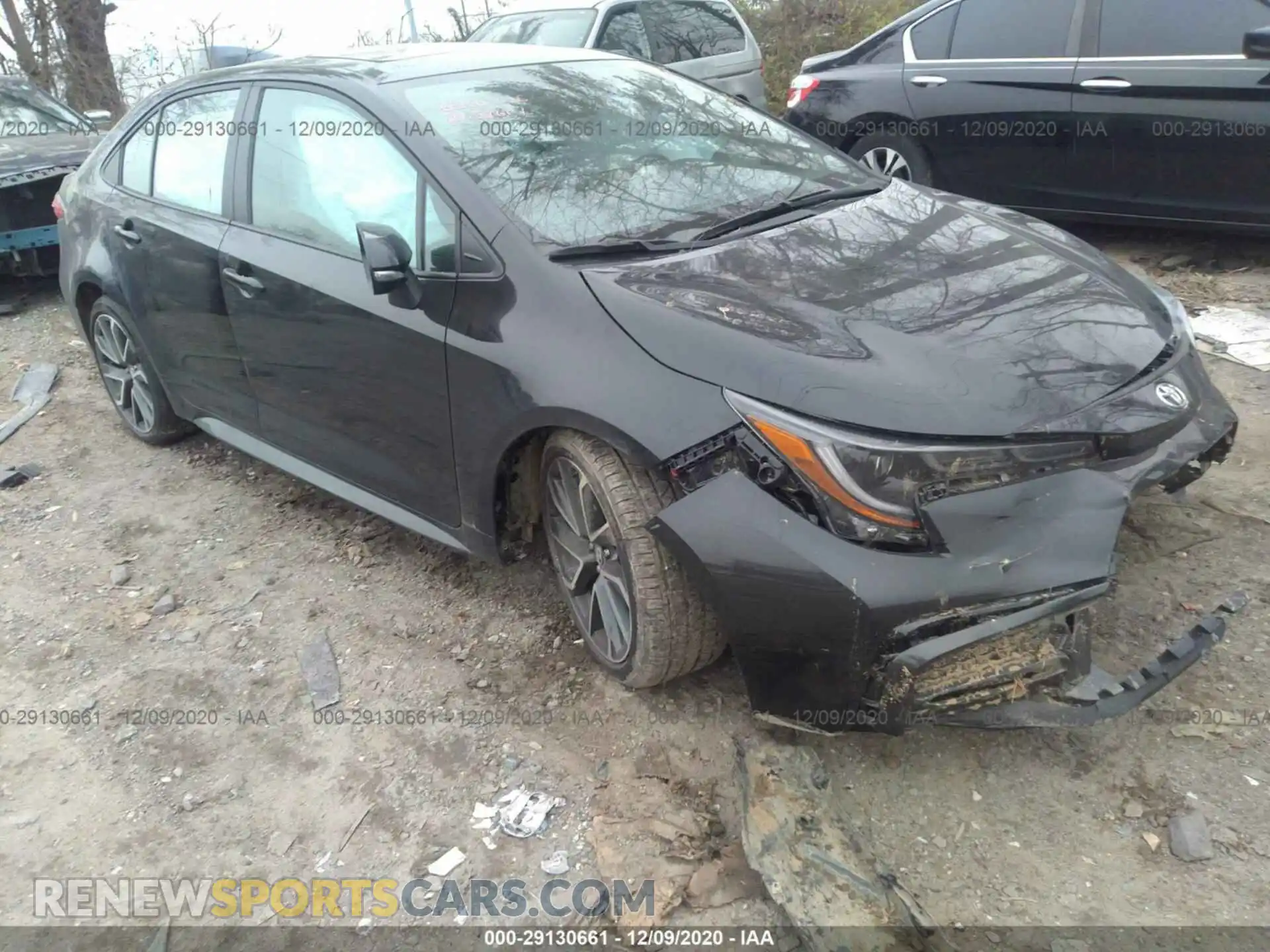 1 Photograph of a damaged car 5YFM4RCE9LP028438 TOYOTA COROLLA 2020