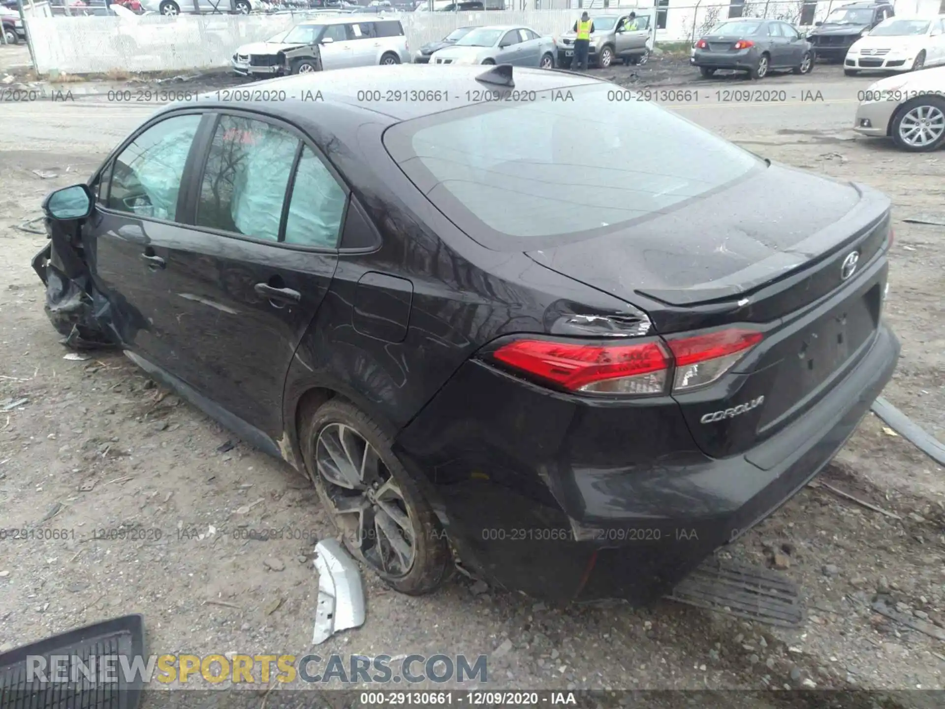 3 Photograph of a damaged car 5YFM4RCE9LP028438 TOYOTA COROLLA 2020