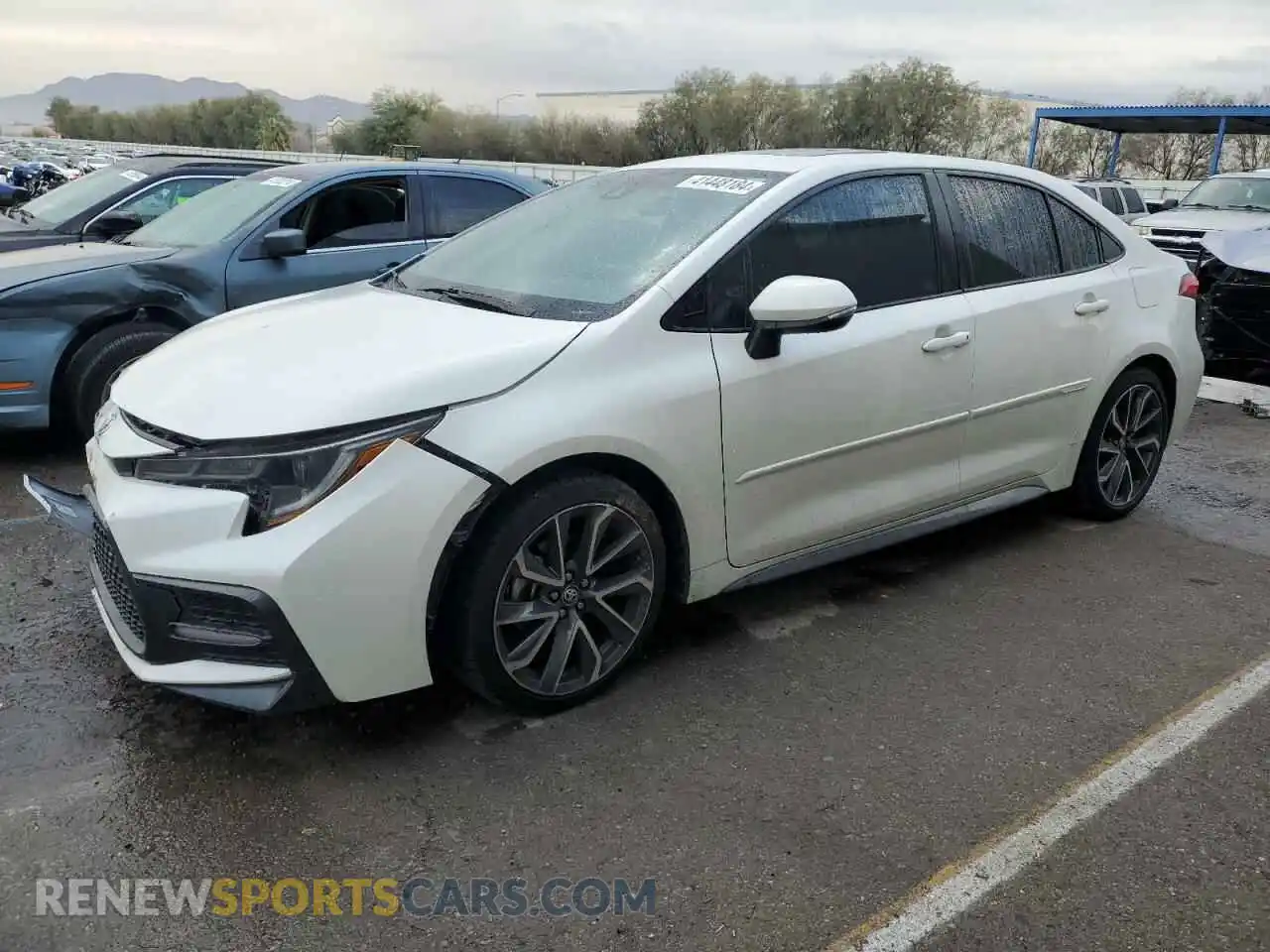 1 Photograph of a damaged car 5YFP4RCE0LP023867 TOYOTA COROLLA 2020