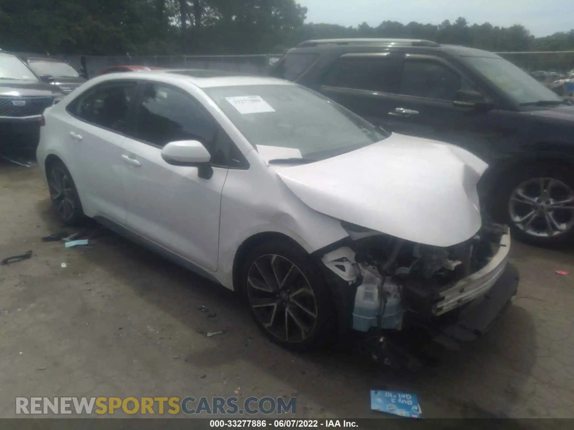 1 Photograph of a damaged car 5YFP4RCE0LP024968 TOYOTA COROLLA 2020