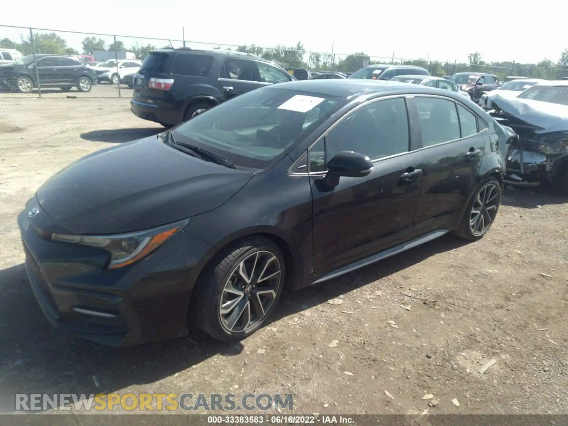 2 Photograph of a damaged car 5YFP4RCE0LP026333 TOYOTA COROLLA 2020