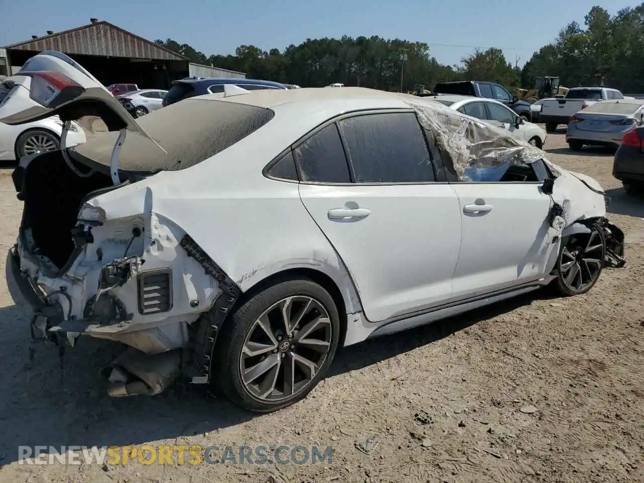 3 Photograph of a damaged car 5YFP4RCE0LP029720 TOYOTA COROLLA 2020