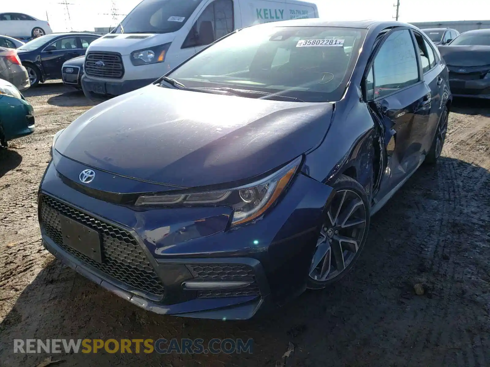 2 Photograph of a damaged car 5YFP4RCE1LP012120 TOYOTA COROLLA 2020