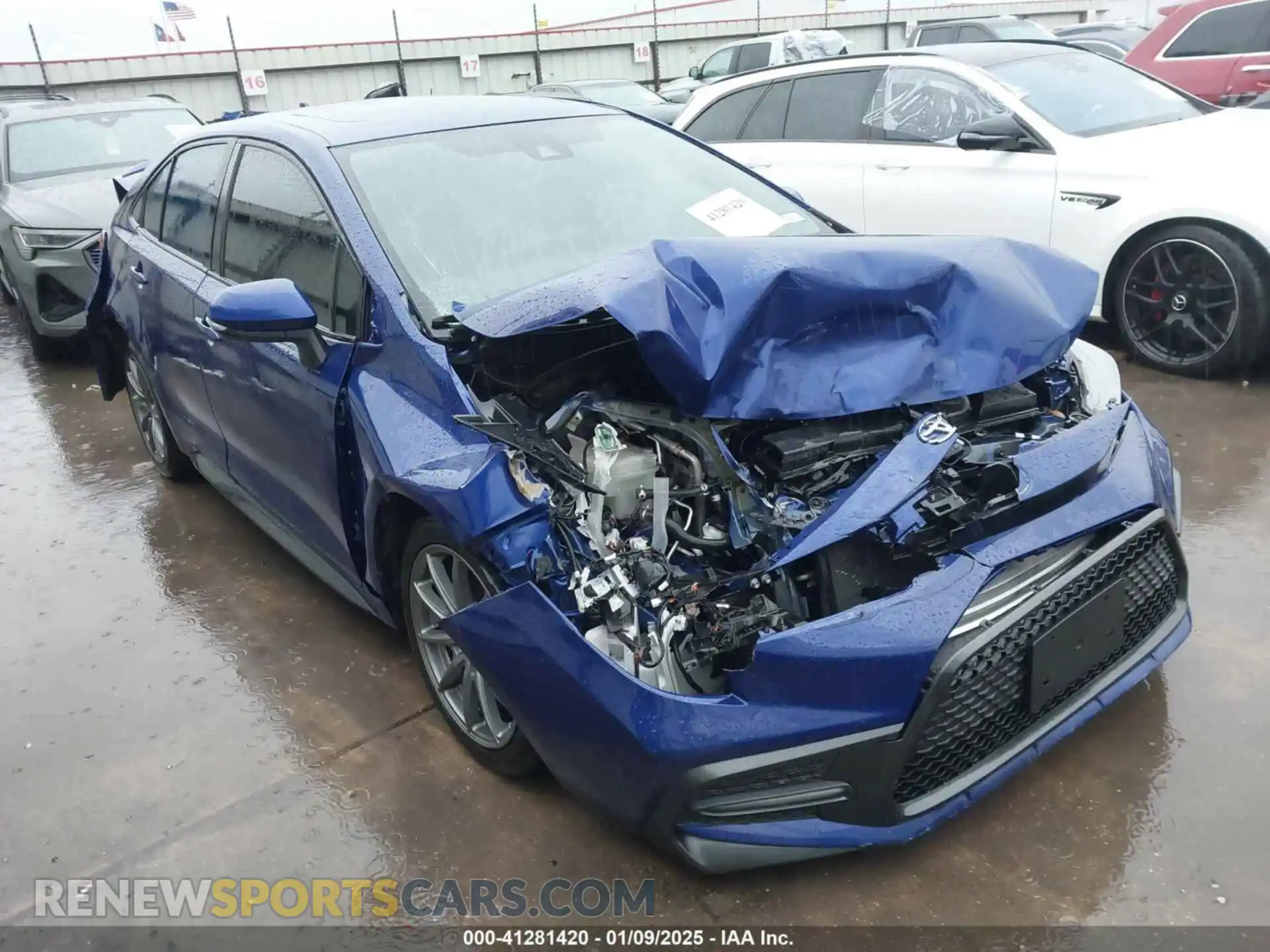 1 Photograph of a damaged car 5YFP4RCE1LP012862 TOYOTA COROLLA 2020