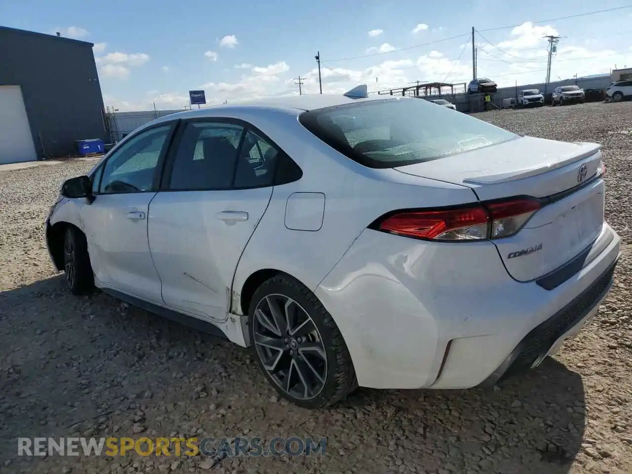 2 Photograph of a damaged car 5YFP4RCE1LP015194 TOYOTA COROLLA 2020