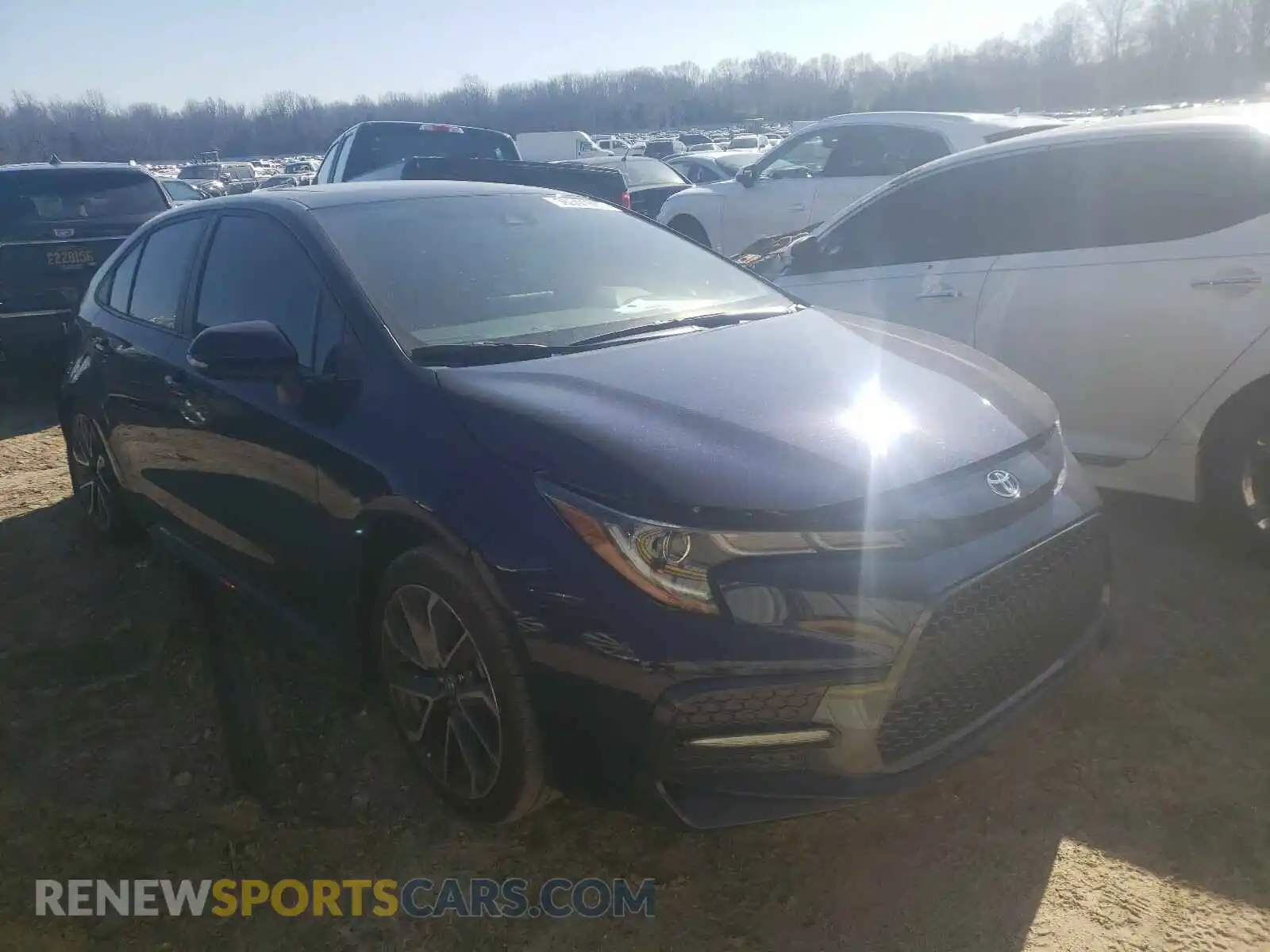 1 Photograph of a damaged car 5YFP4RCE1LP033520 TOYOTA COROLLA 2020