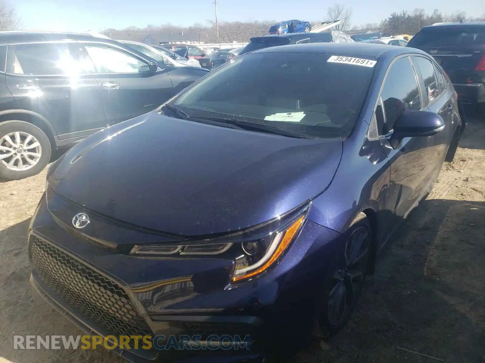 2 Photograph of a damaged car 5YFP4RCE1LP033520 TOYOTA COROLLA 2020
